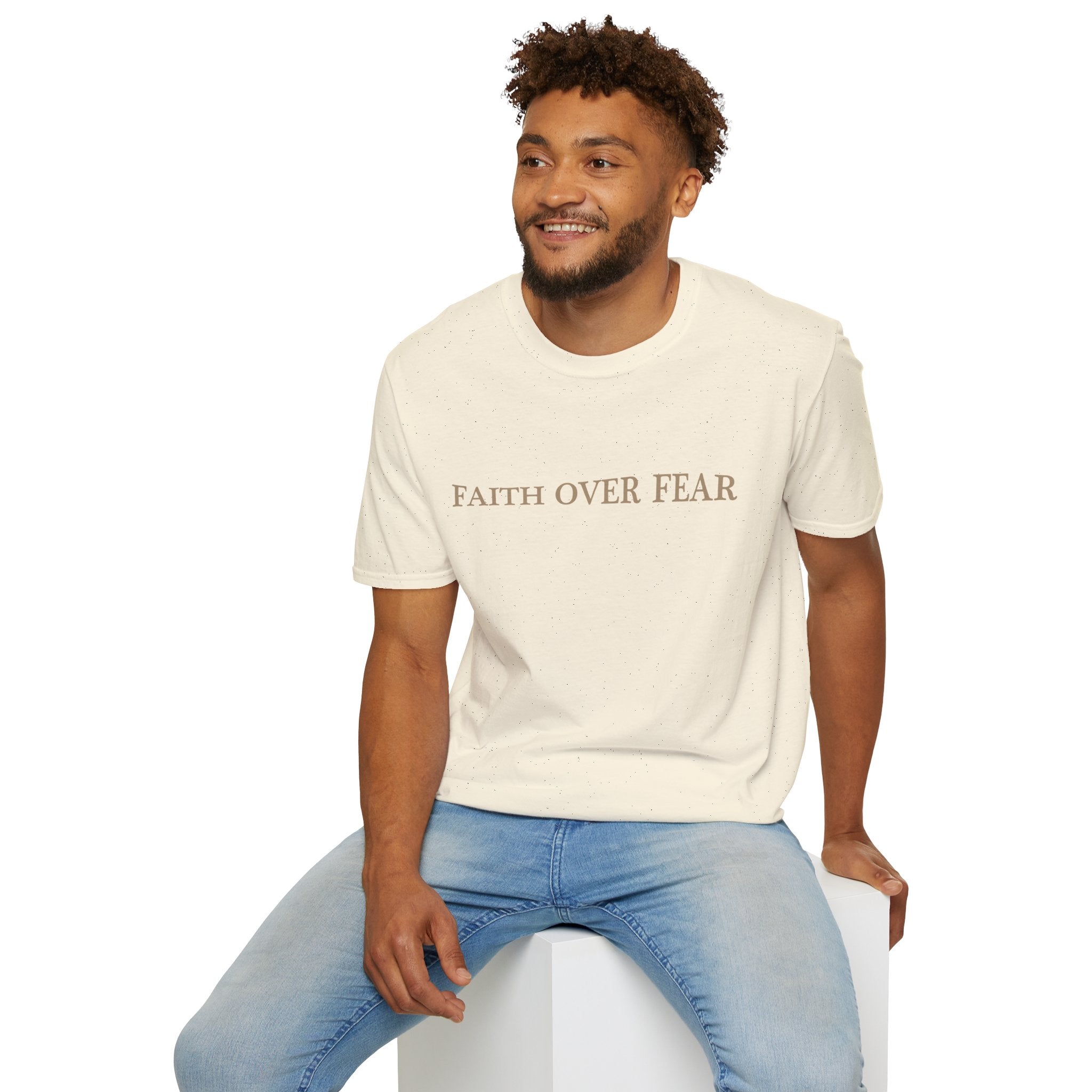 Faith Over Fear T-Shirt — Inspirational Christian Tee