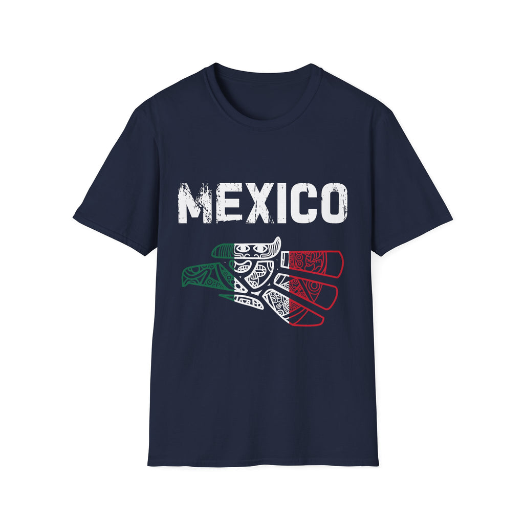 Mexico Flag Guitar T-Shirt — Mexican Pride Music Tee
