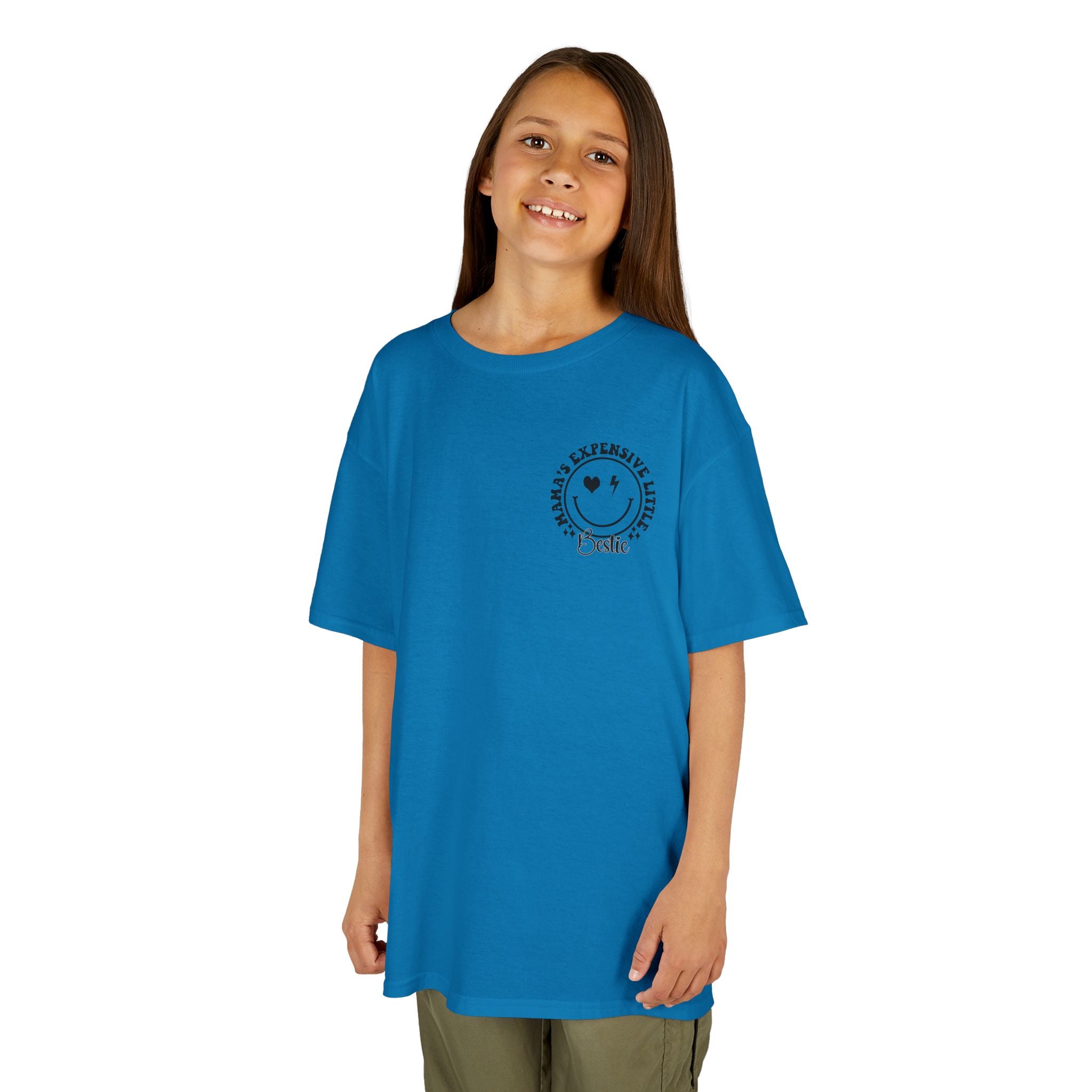 Kids Tee — "Mama’s Expensive Little Bestie" Graphic Shirt
