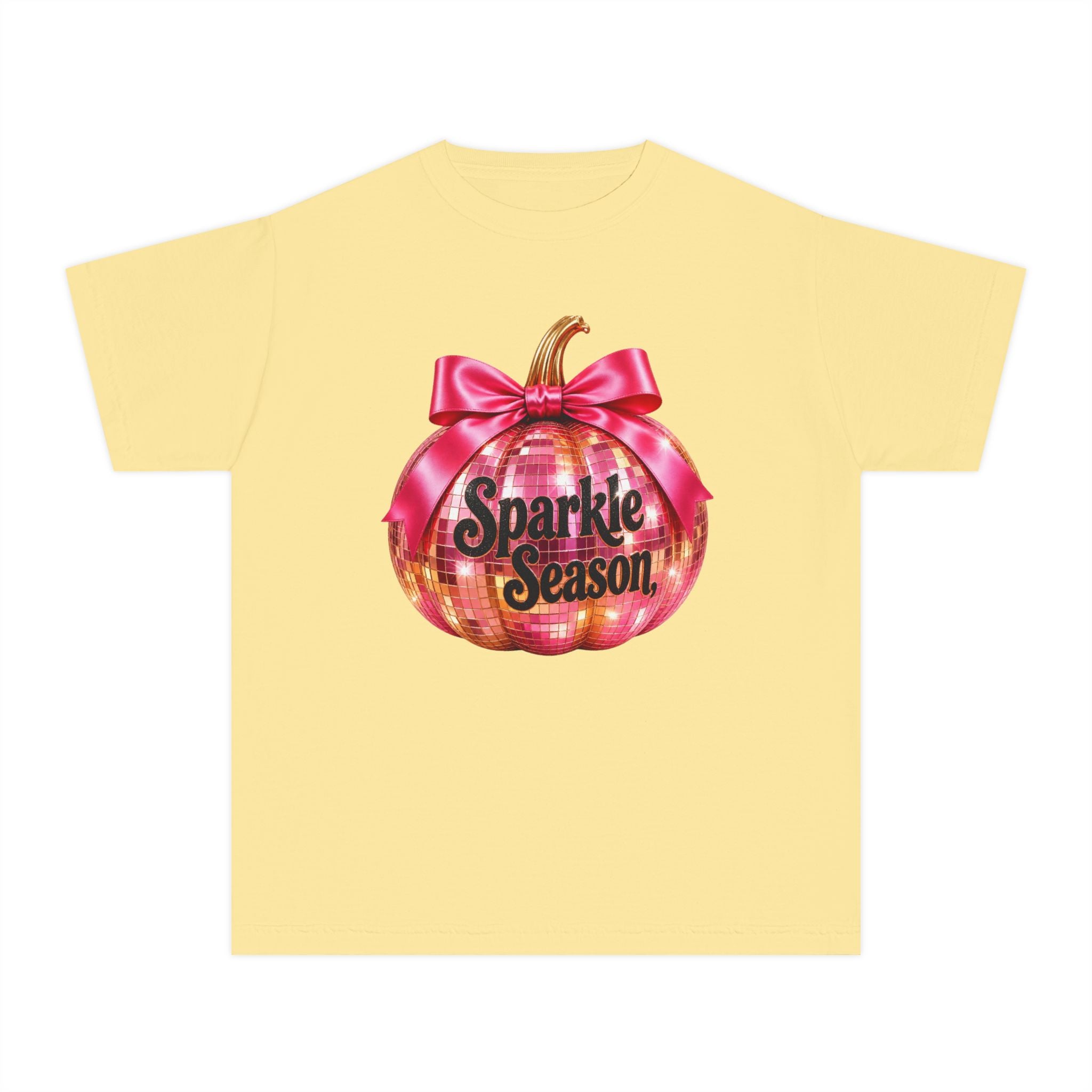 Sparkle Season Pumpkin Youth T‑Shirt