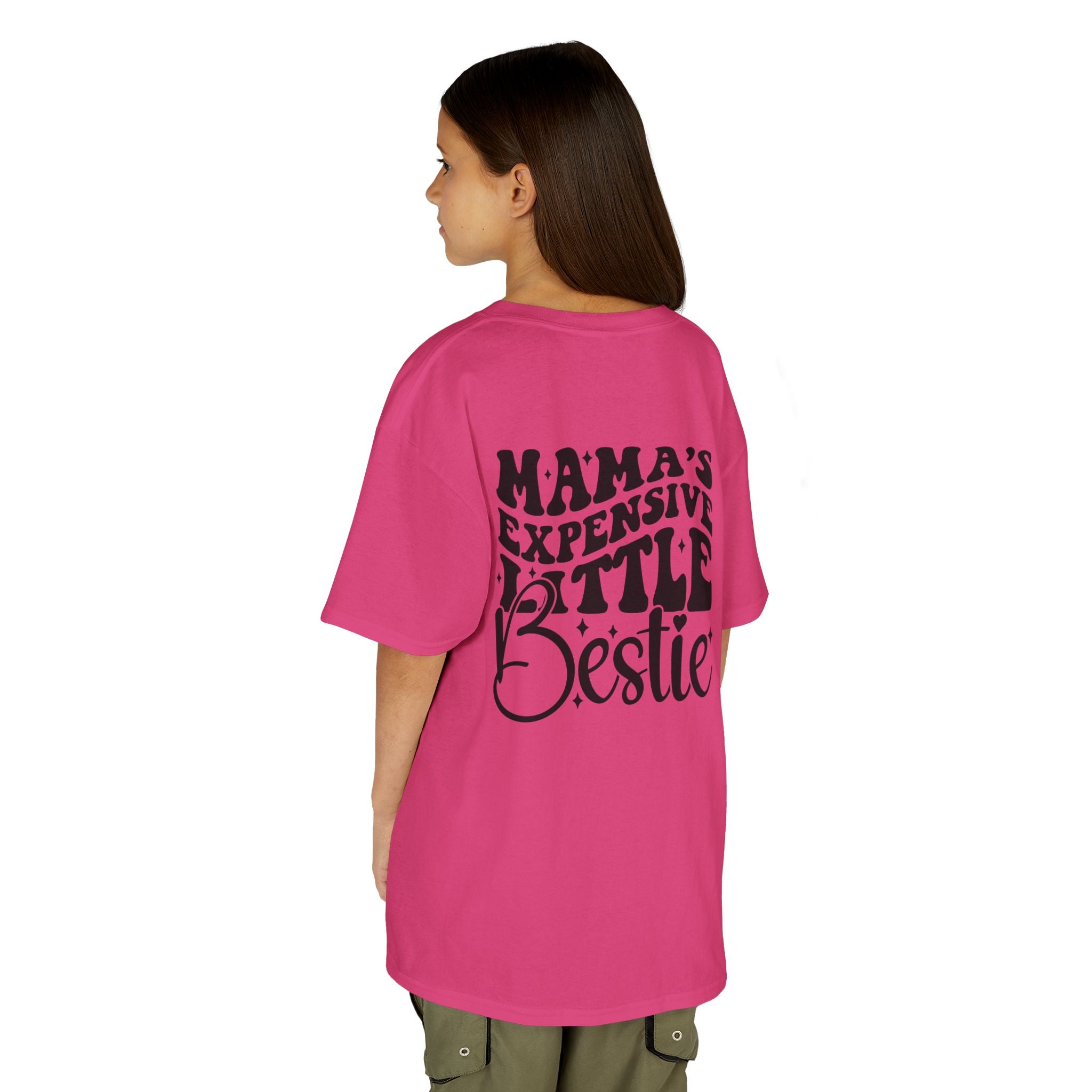 Kids Tee — "Mama’s Expensive Little Bestie" Graphic Shirt