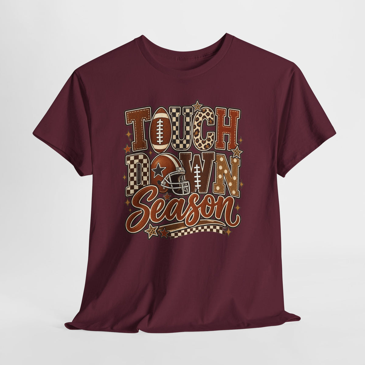 Tough Down Season Football T-Shirt