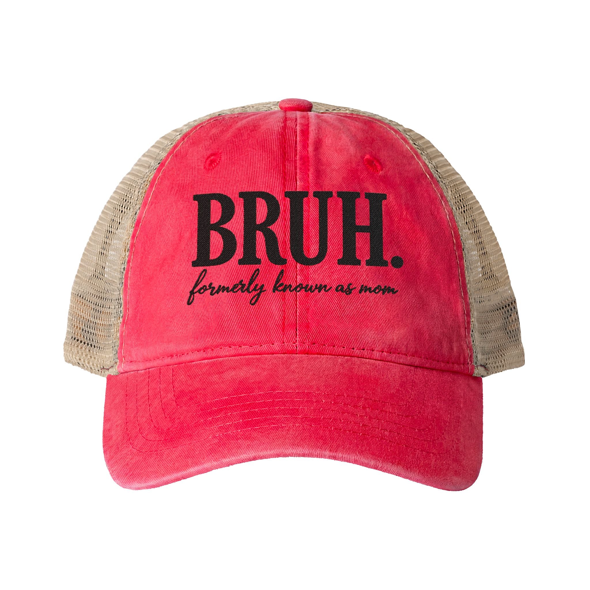 Women's Washed Mesh-Back Cap