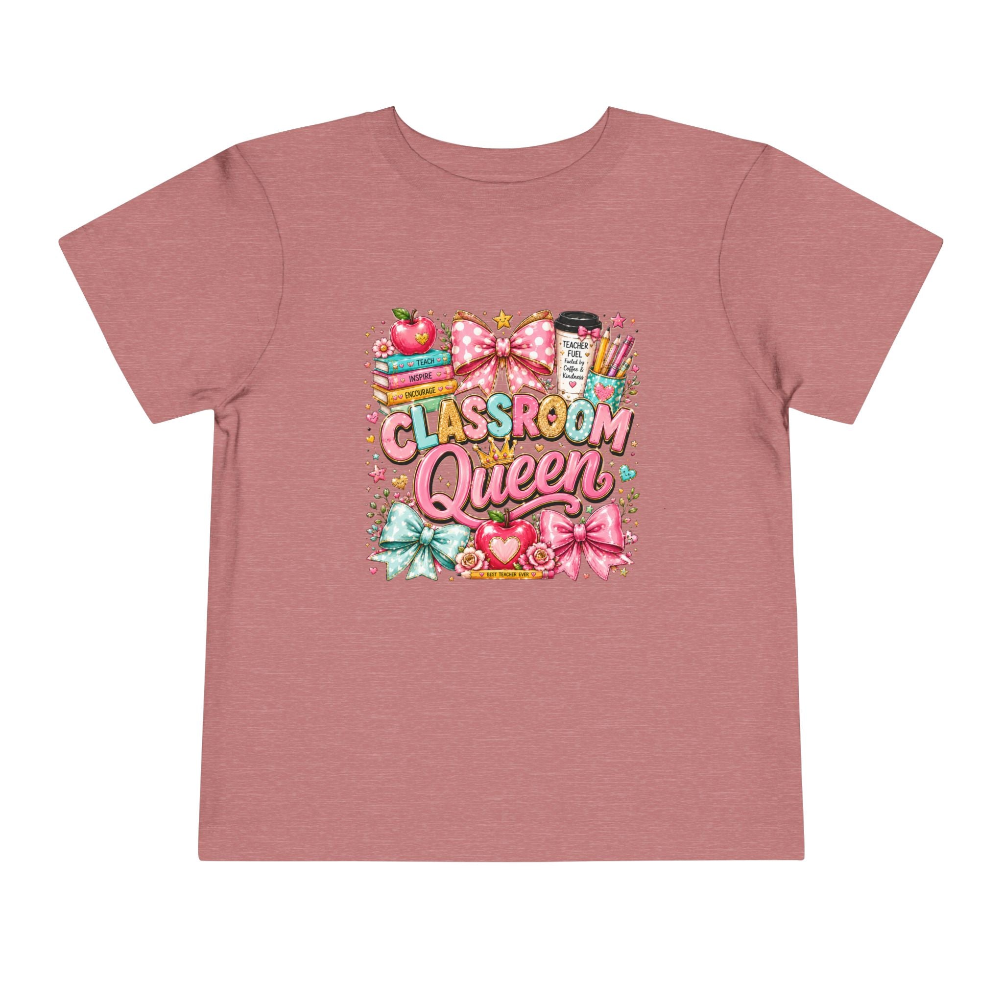 Classroom Queen Toddler T-Shirt — Cute School Teacher Inspired Tee