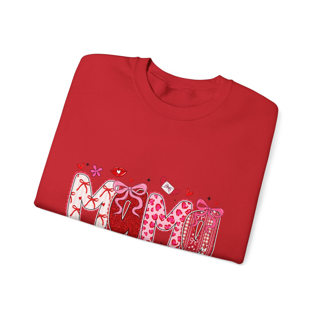 Heart Graphic Sweatshirt - Cute Valentine’s Day
