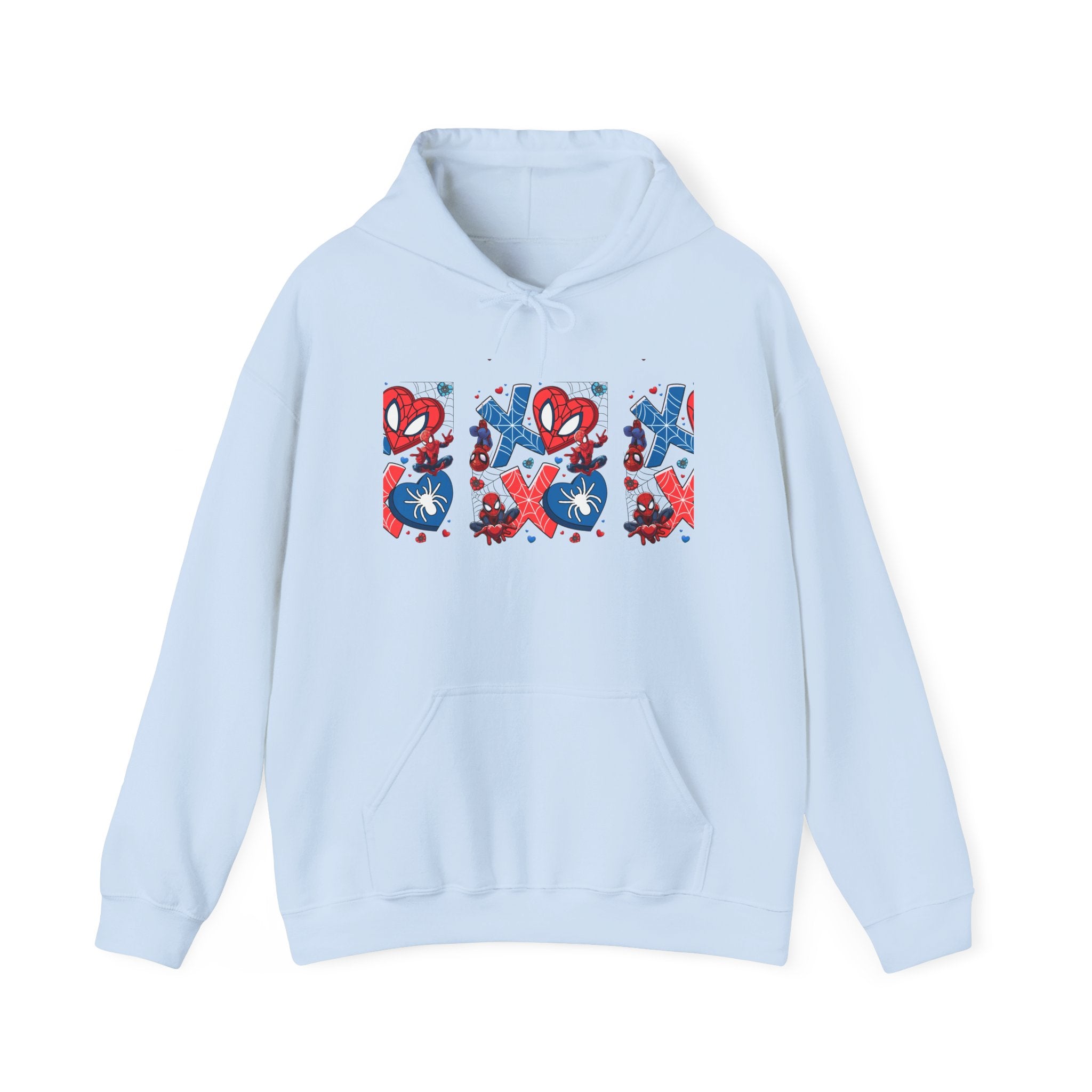Spider-Man Hearts and Stars Hoodie | Love Design