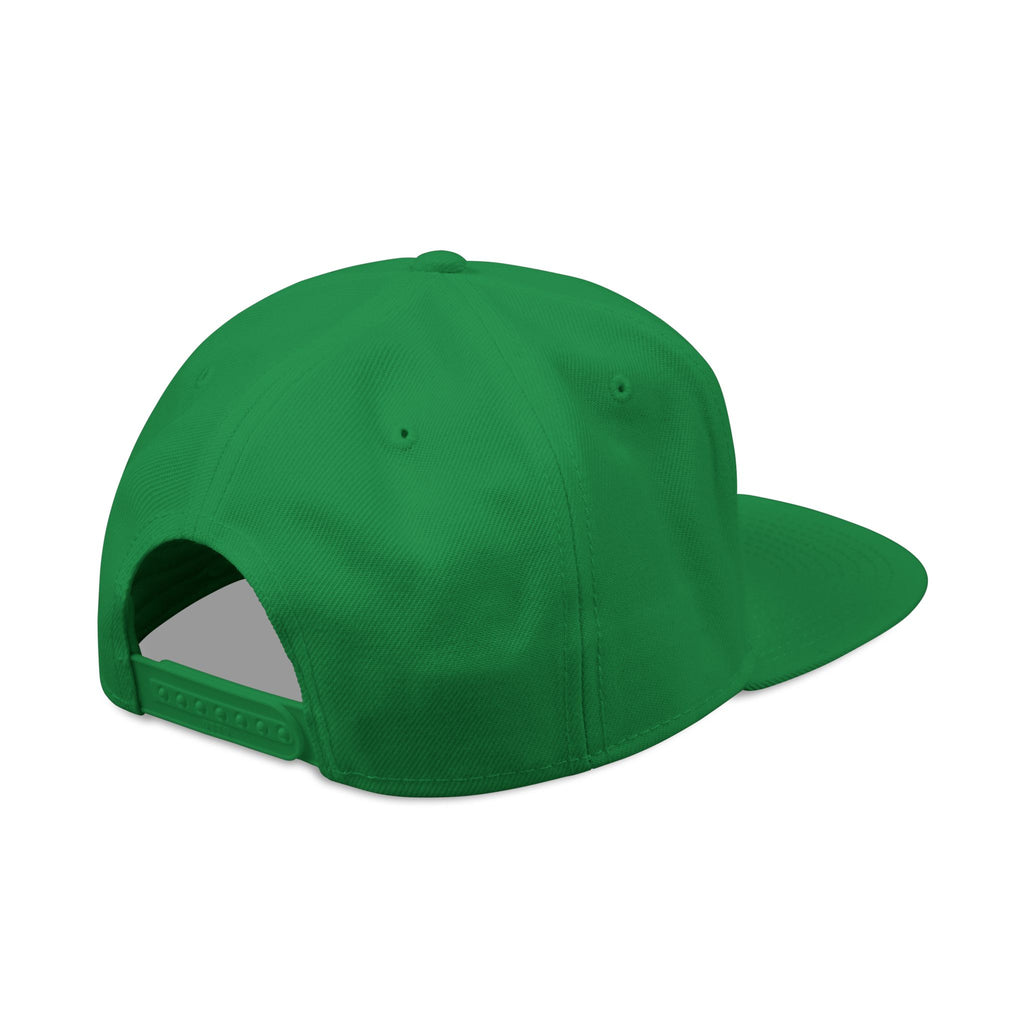 Embroidered Skull & Roses Snapback Hat — Gothic Streetwear Cap