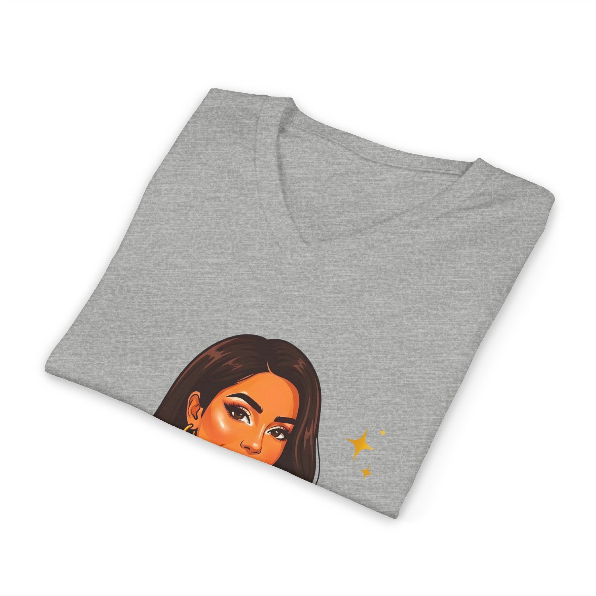 Believe In You V-Neck Tee — Inspirational Woman Graphic T‑Shirt
