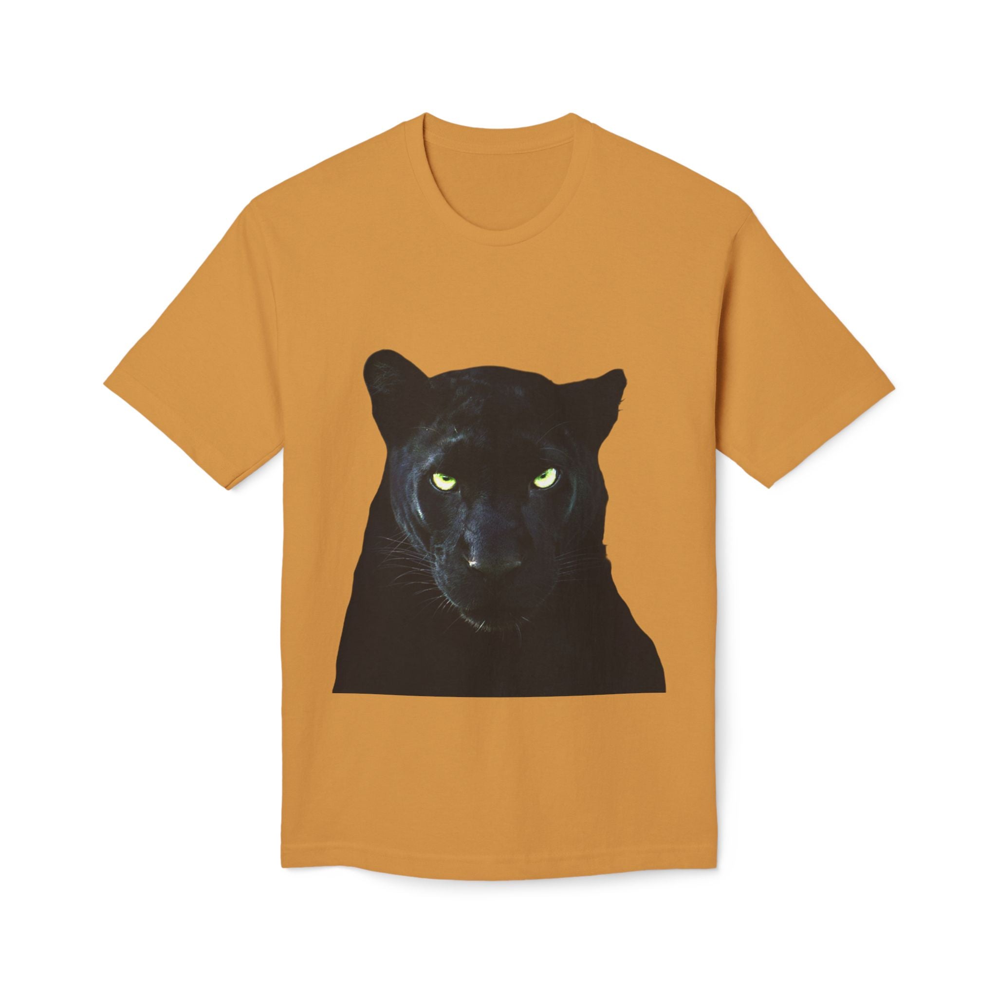 Black Panther Portrait T-Shirt — Bold Cat Graphic Tee