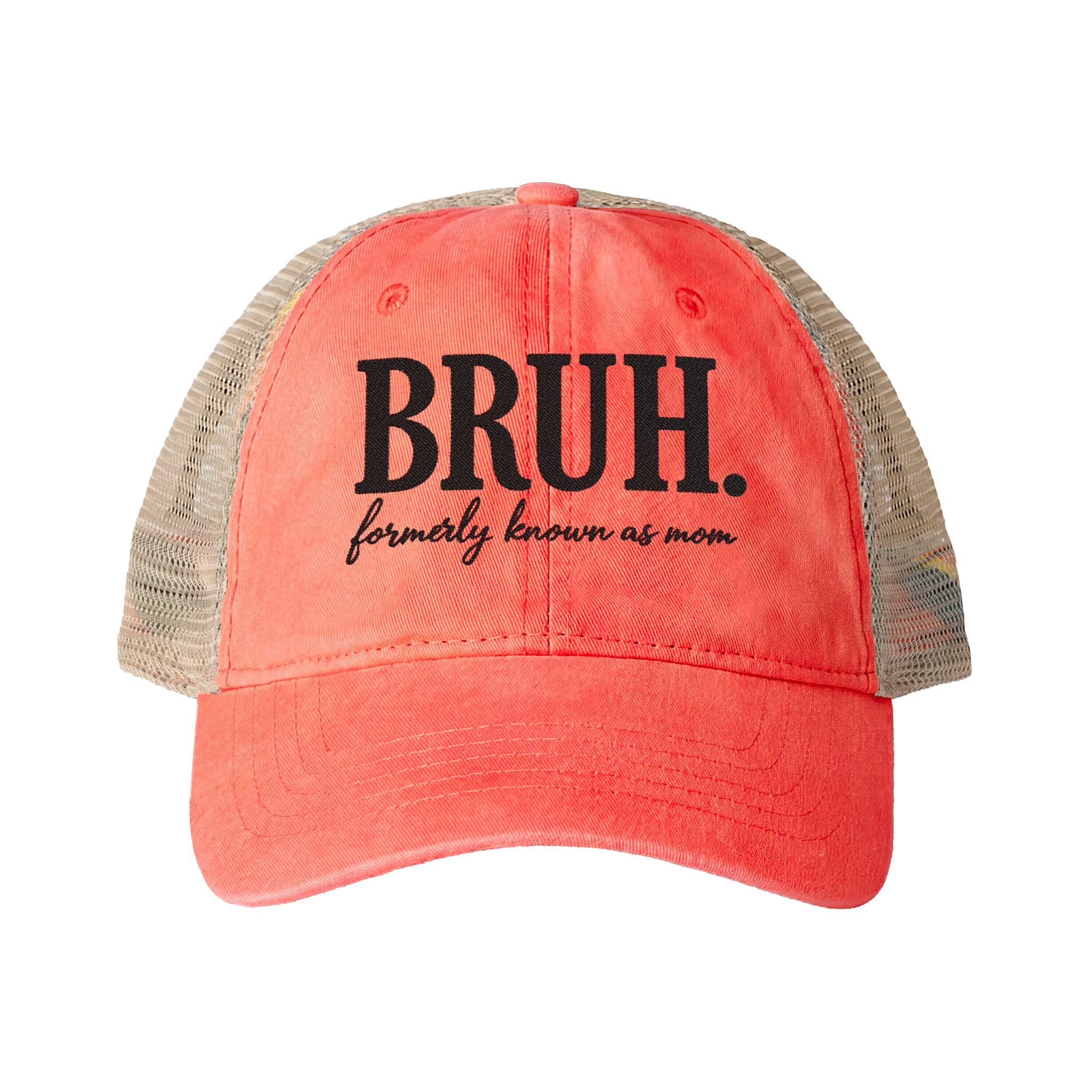 Women's Washed Mesh-Back Cap