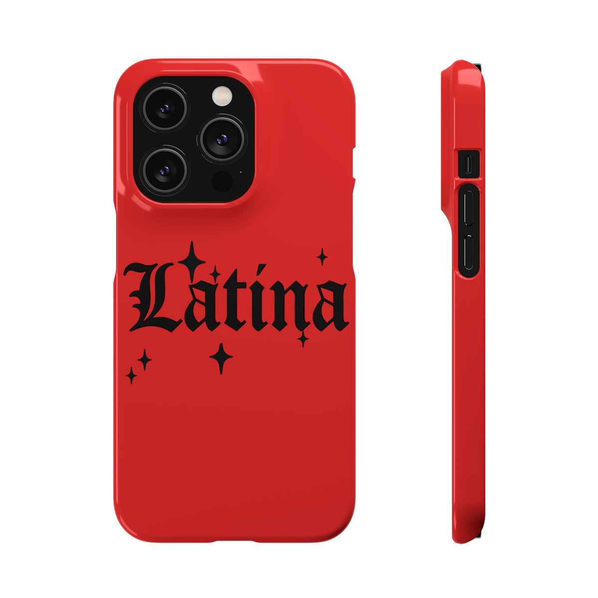 Latina script with stars Phone Case | Snap Case