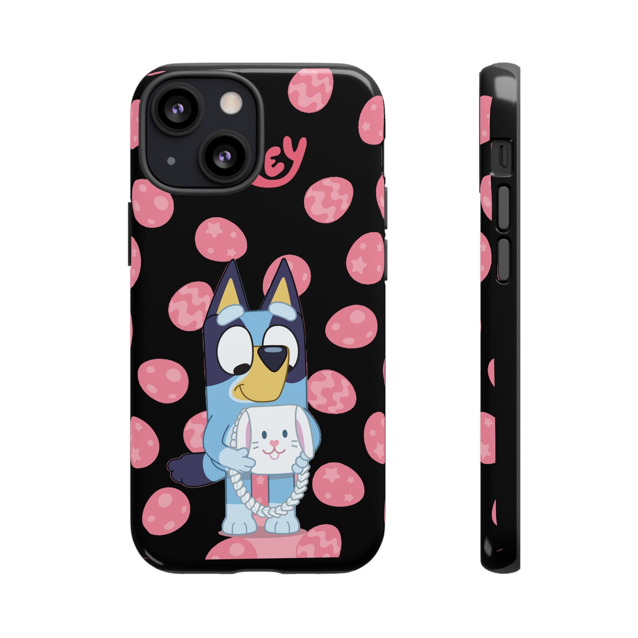 Bluey Holding Bunny phone case | Cute cartoon character phone case