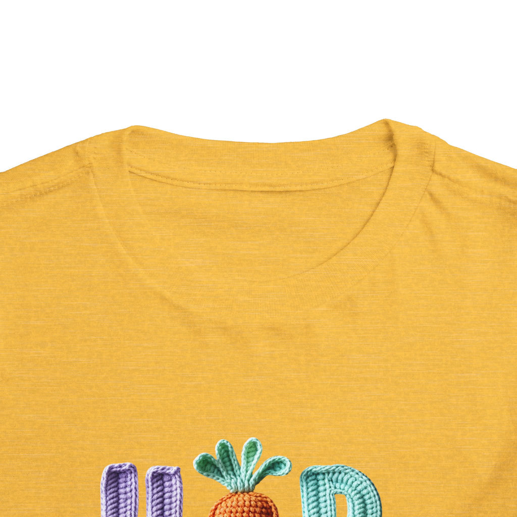 Hip Hop Easter Toddler Tee — Cute Bunny & Carrot Kids Shirt