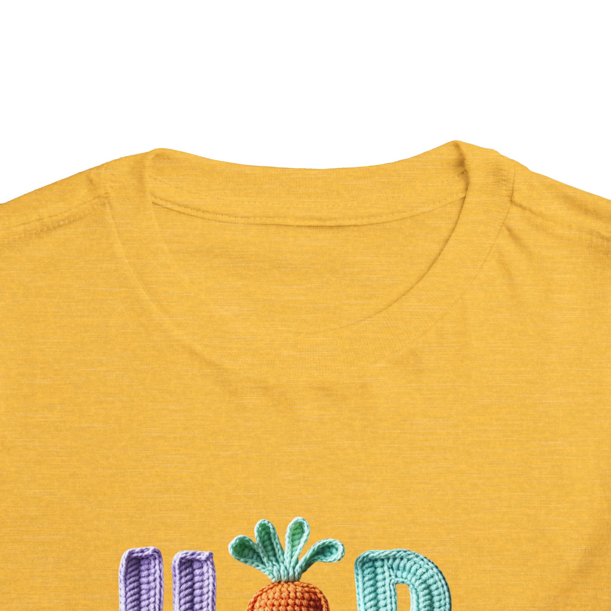 Hip Hop Easter Toddler Tee — Cute Bunny & Carrot Kids Shirt