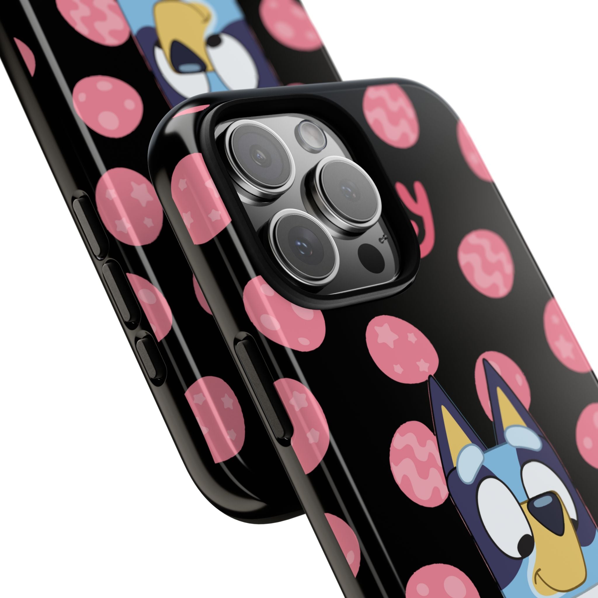 Bluey Holding Bunny phone case | Cute cartoon character phone case