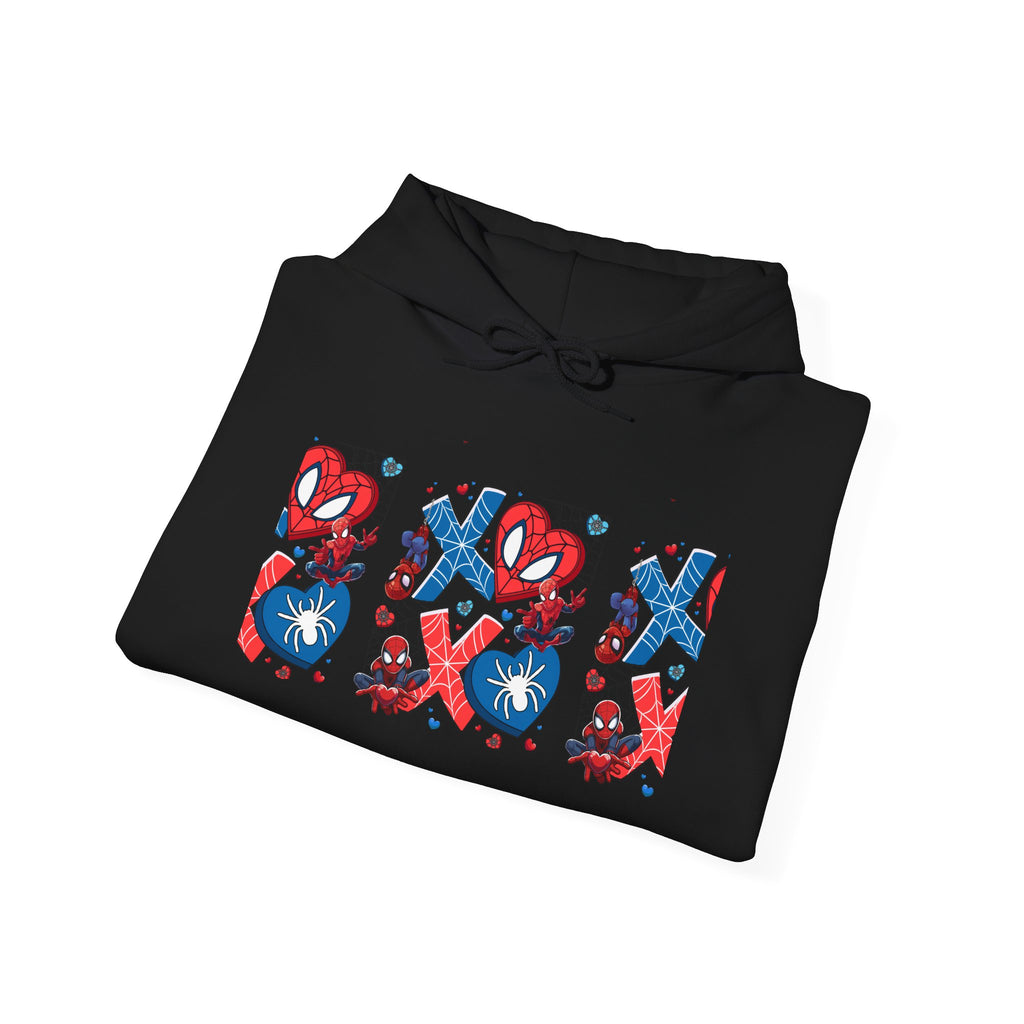 Spider-Man Hearts and Stars Hoodie | Love Design