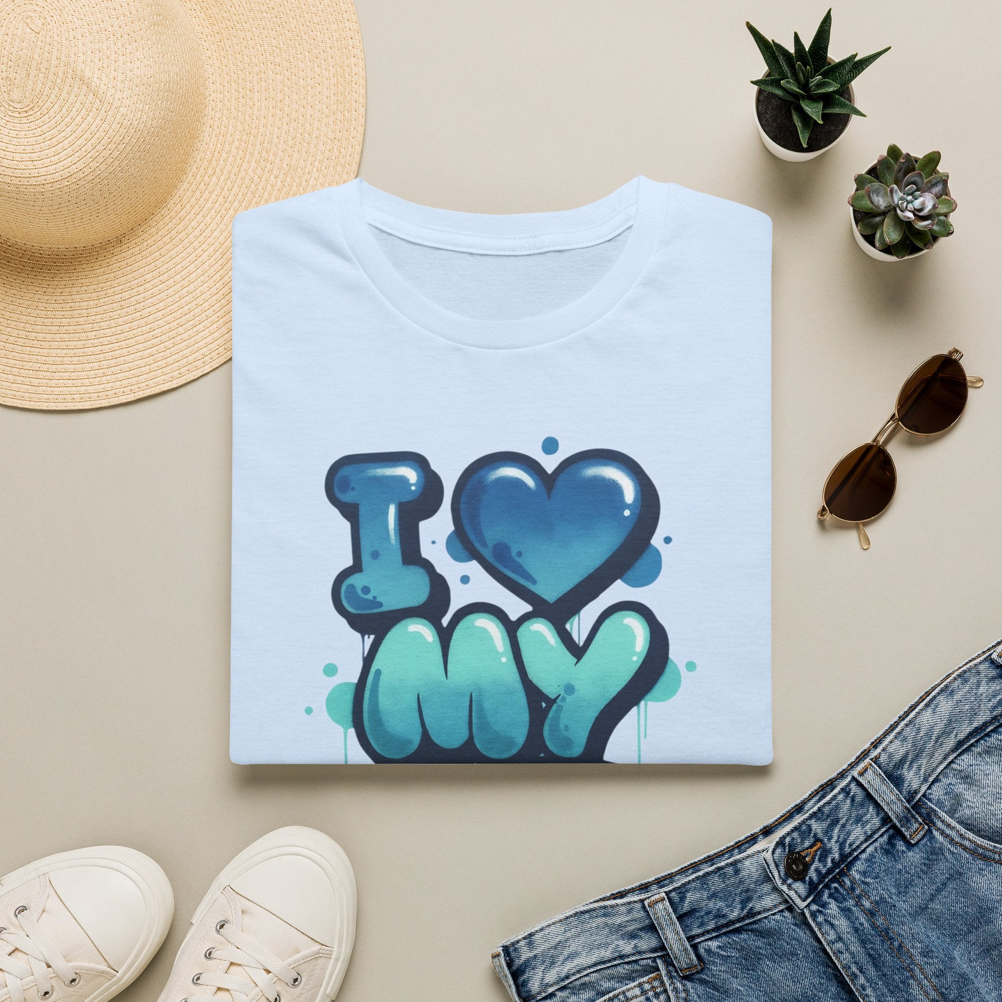 I  My GF Graffiti T-Shirt