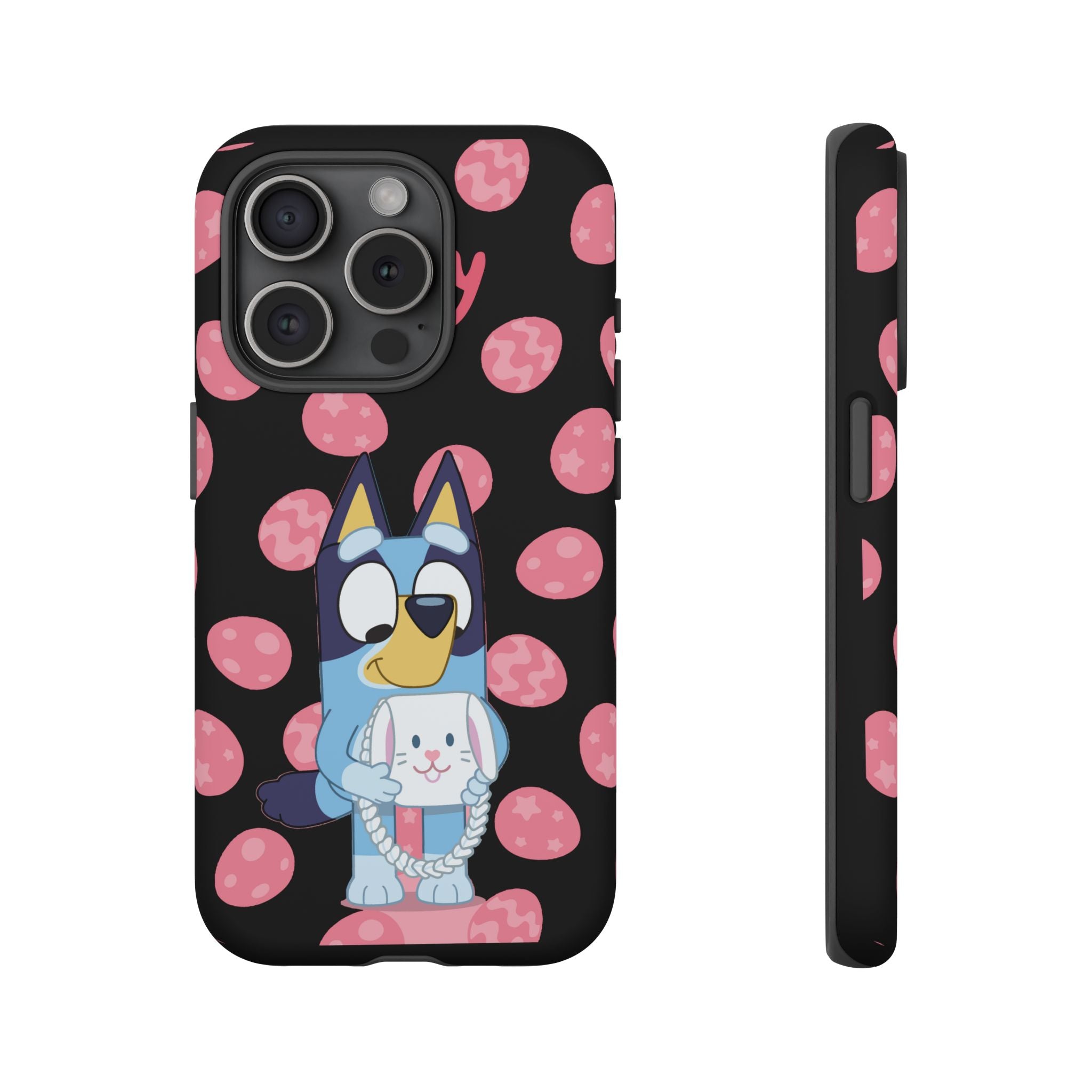Bluey Holding Bunny phone case | Cute cartoon character phone case