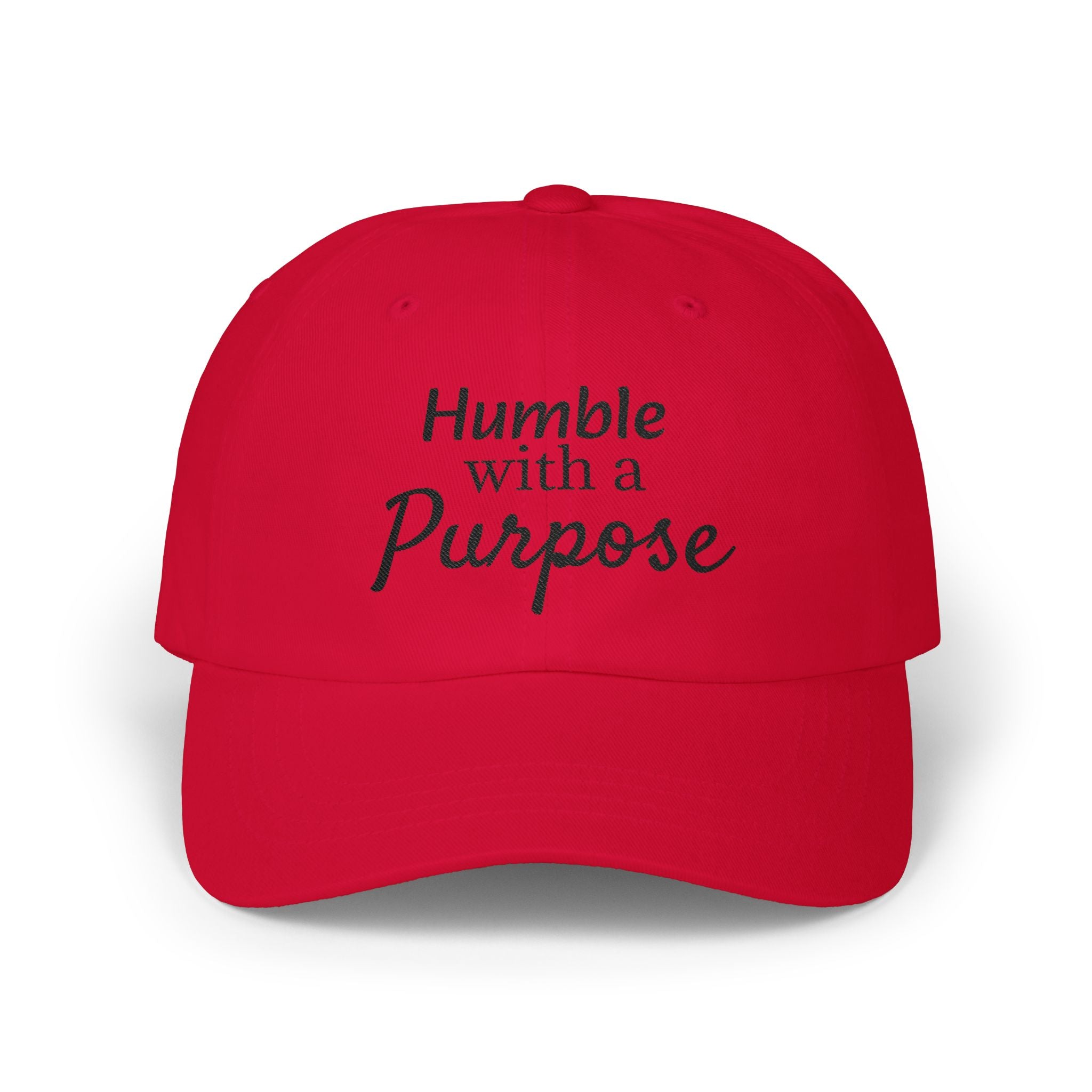 Dad Cap — "Humble with a Purpose" Embroidered Baseball Hat