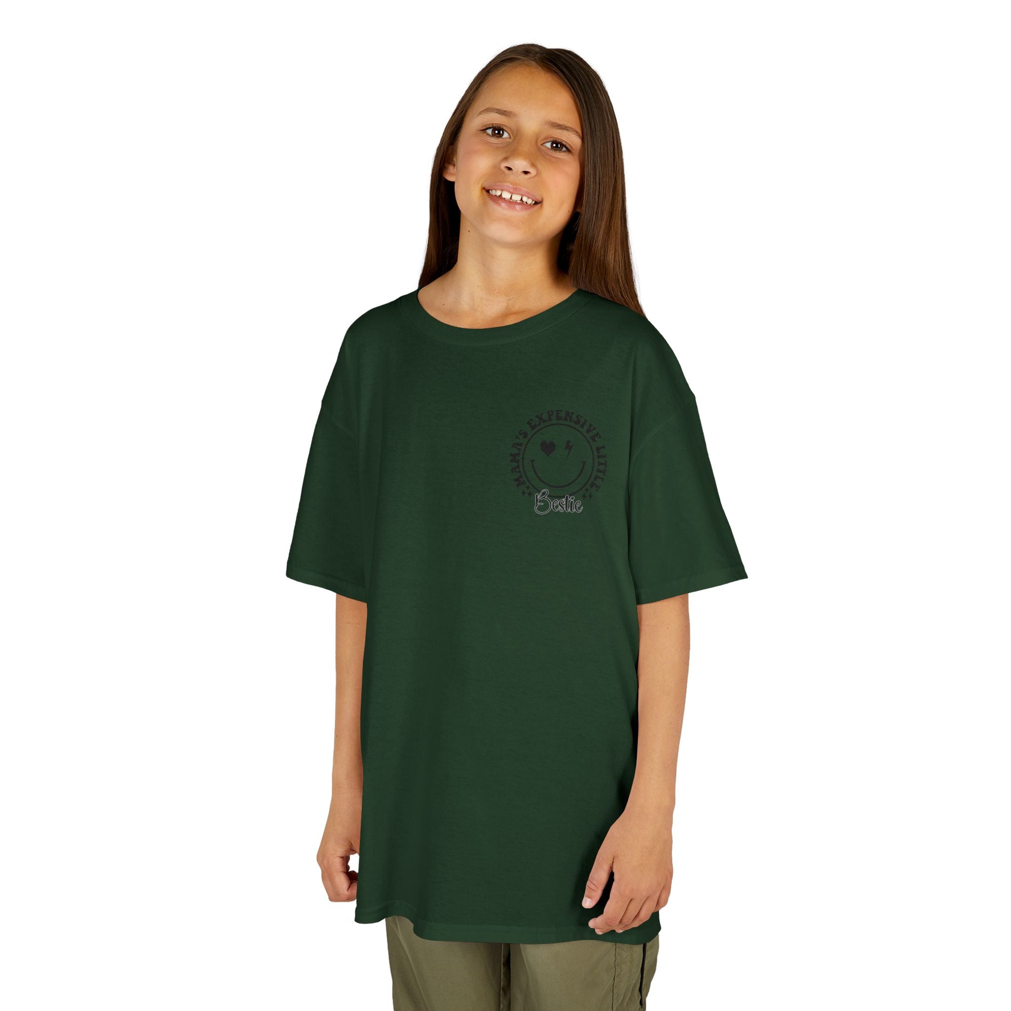 Kids Tee — "Mama’s Expensive Little Bestie" Graphic Shirt