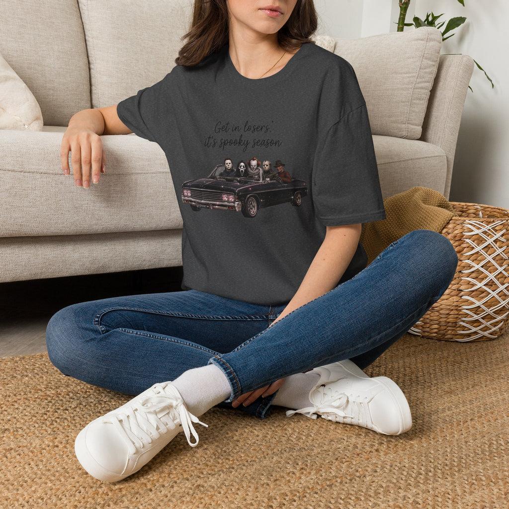 Spooky Season Tee — 'Get in Losers, It's Spooky Season' Halloween T-Shirt