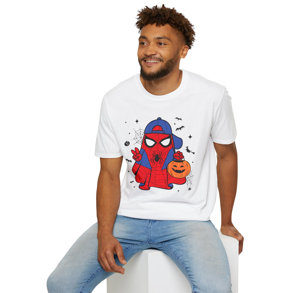 Spidey Trick-or-Treat T-Shirt — Cute Halloween Spider-Man Costume Tee
