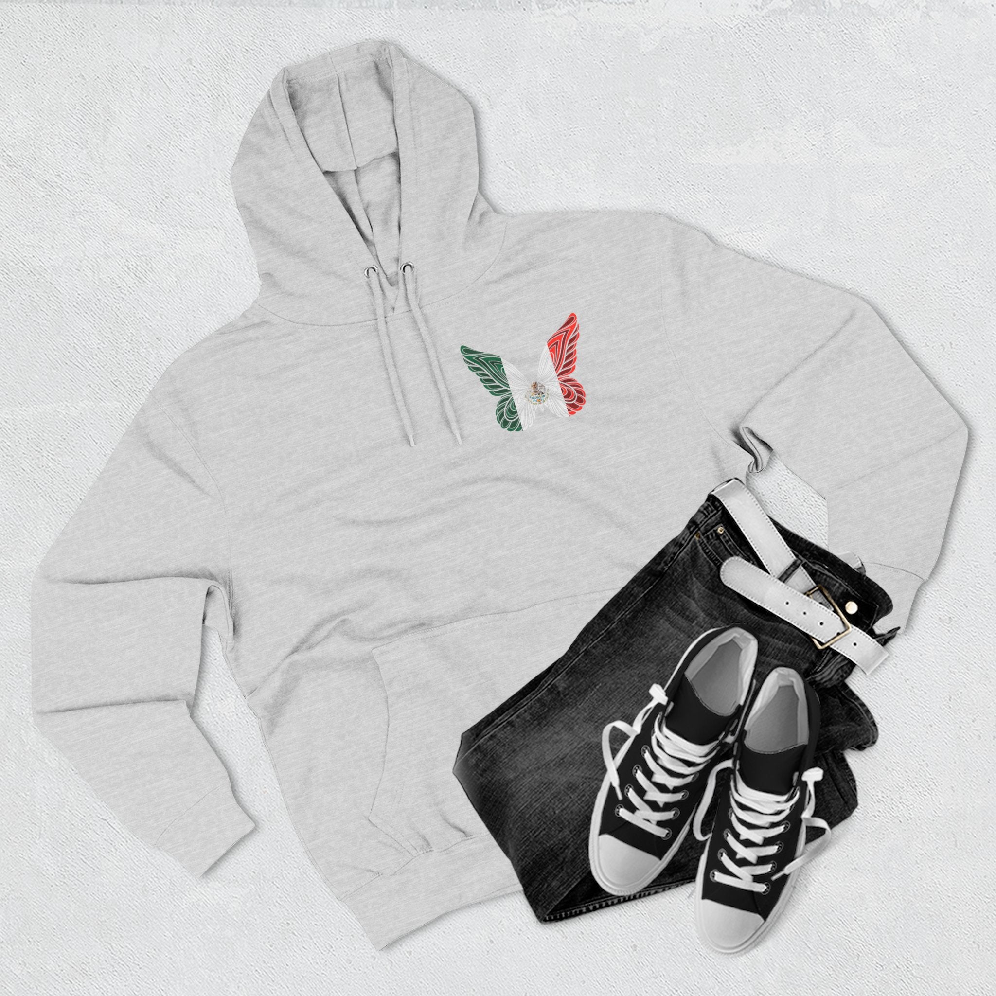 Viva Mexico Butterfly Hoodie