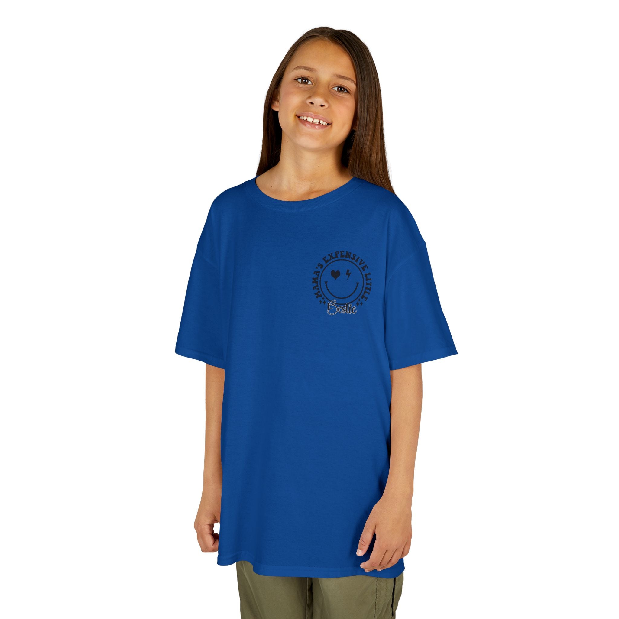 Kids Tee — "Mama’s Expensive Little Bestie" Graphic Shirt