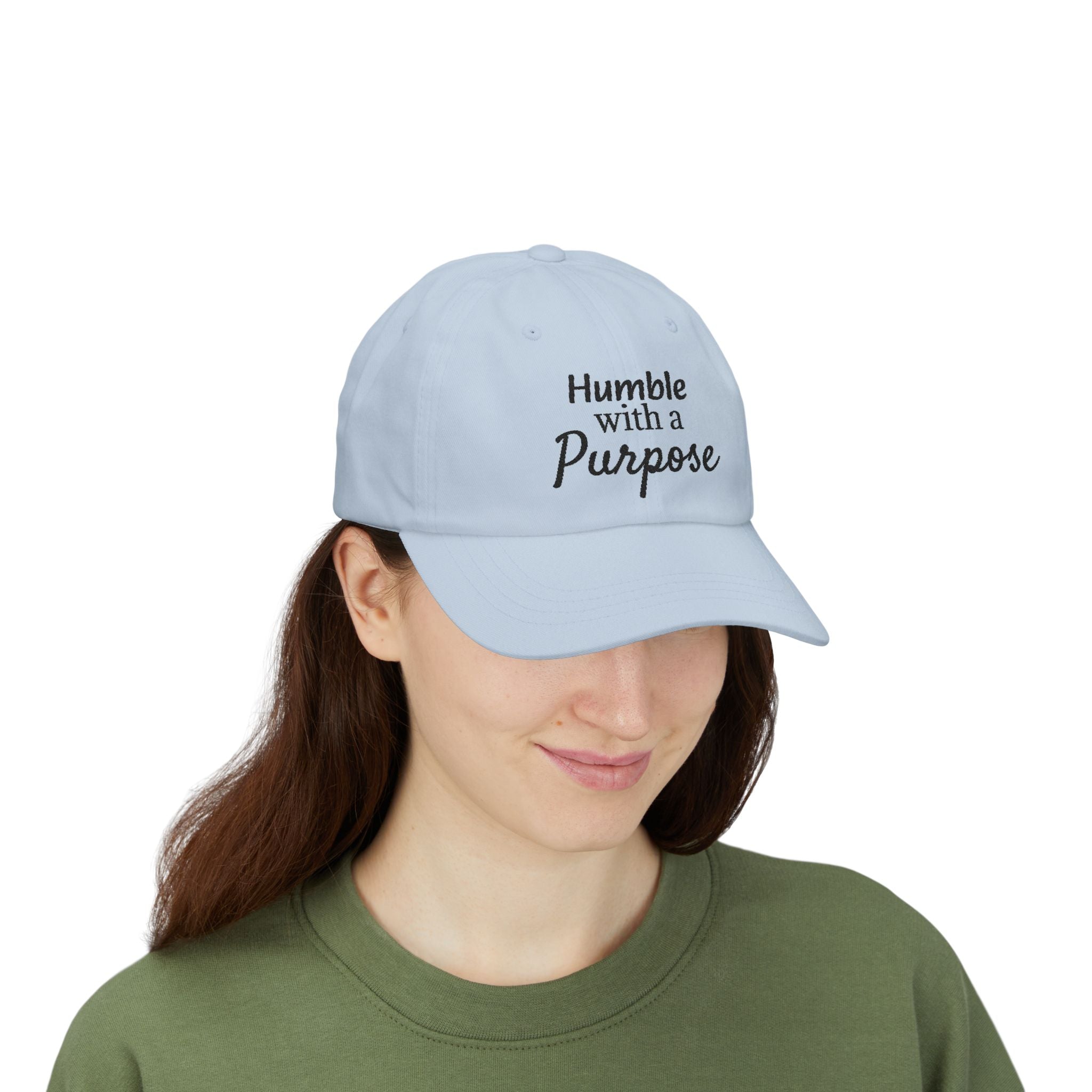 Dad Cap — "Humble with a Purpose" Embroidered Baseball Hat