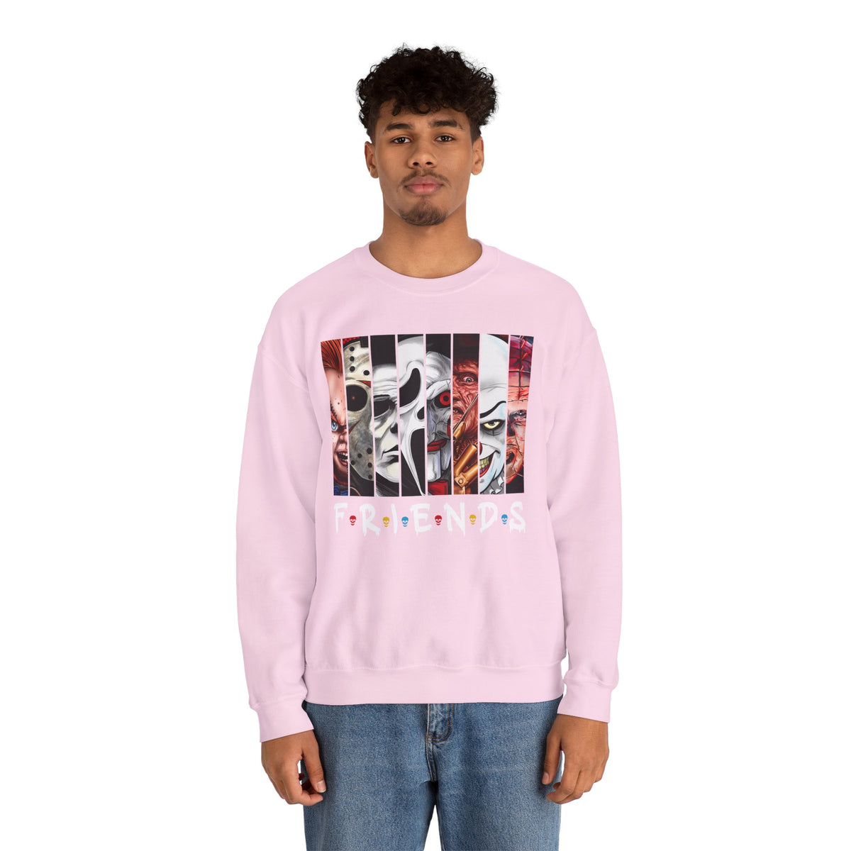 Horror Icons 'Friends' Crewneck Sweatshirt