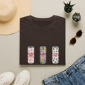 Floral Energy Drink Can T-Shirt — Vintage Flower Red Bull Design