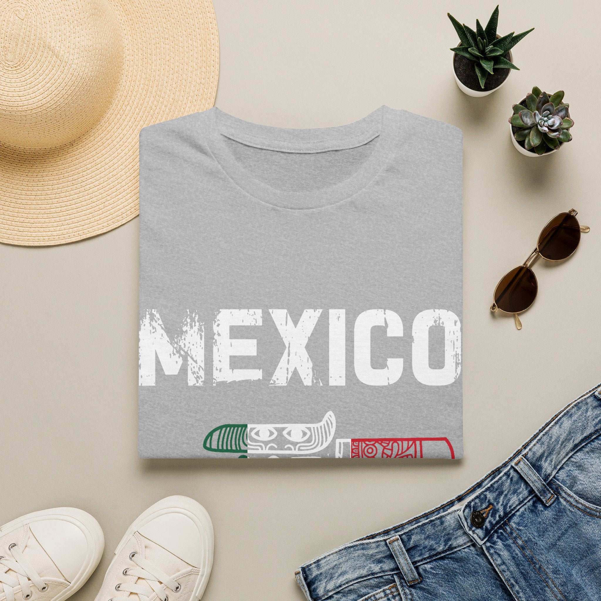 Mexico Flag Guitar T-Shirt — Mexican Pride Music Tee