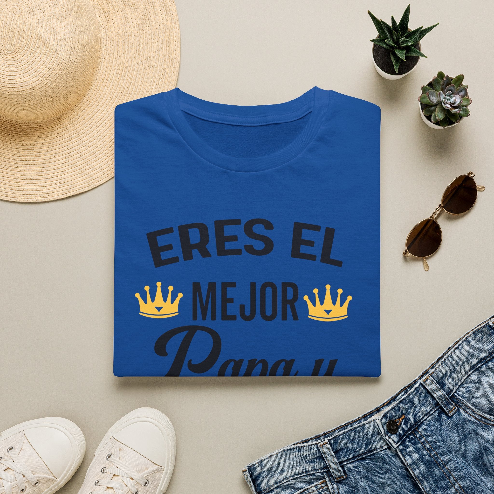 T-Shirt — "Eres el mejor papá y esposo del mundo" Spanish Father's Day Tee