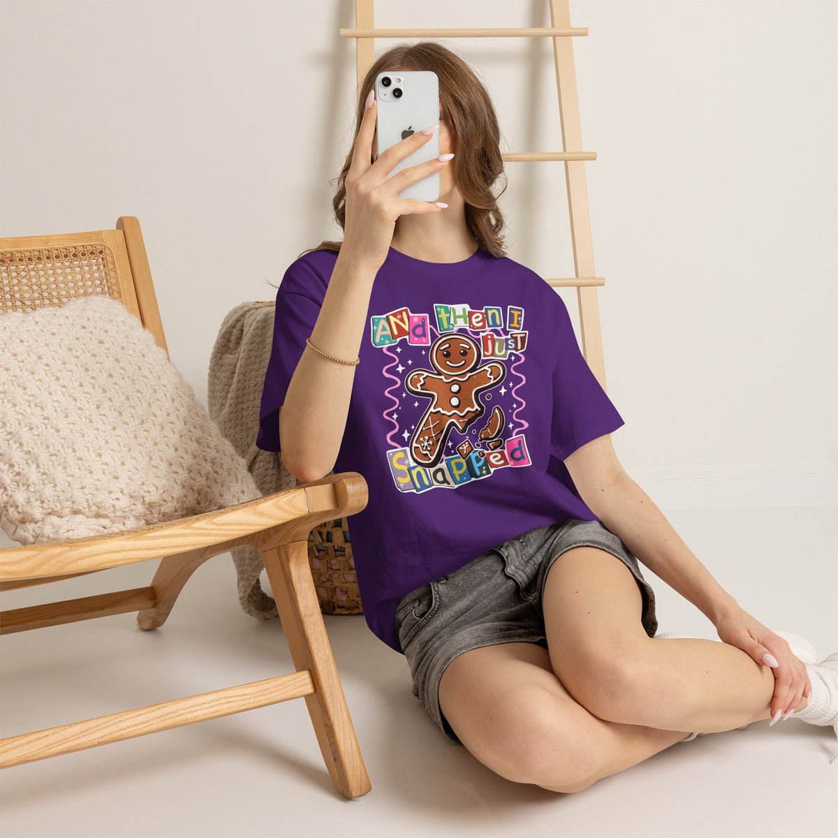Gingerbread “And Then I Just Snapped” T-Shirt