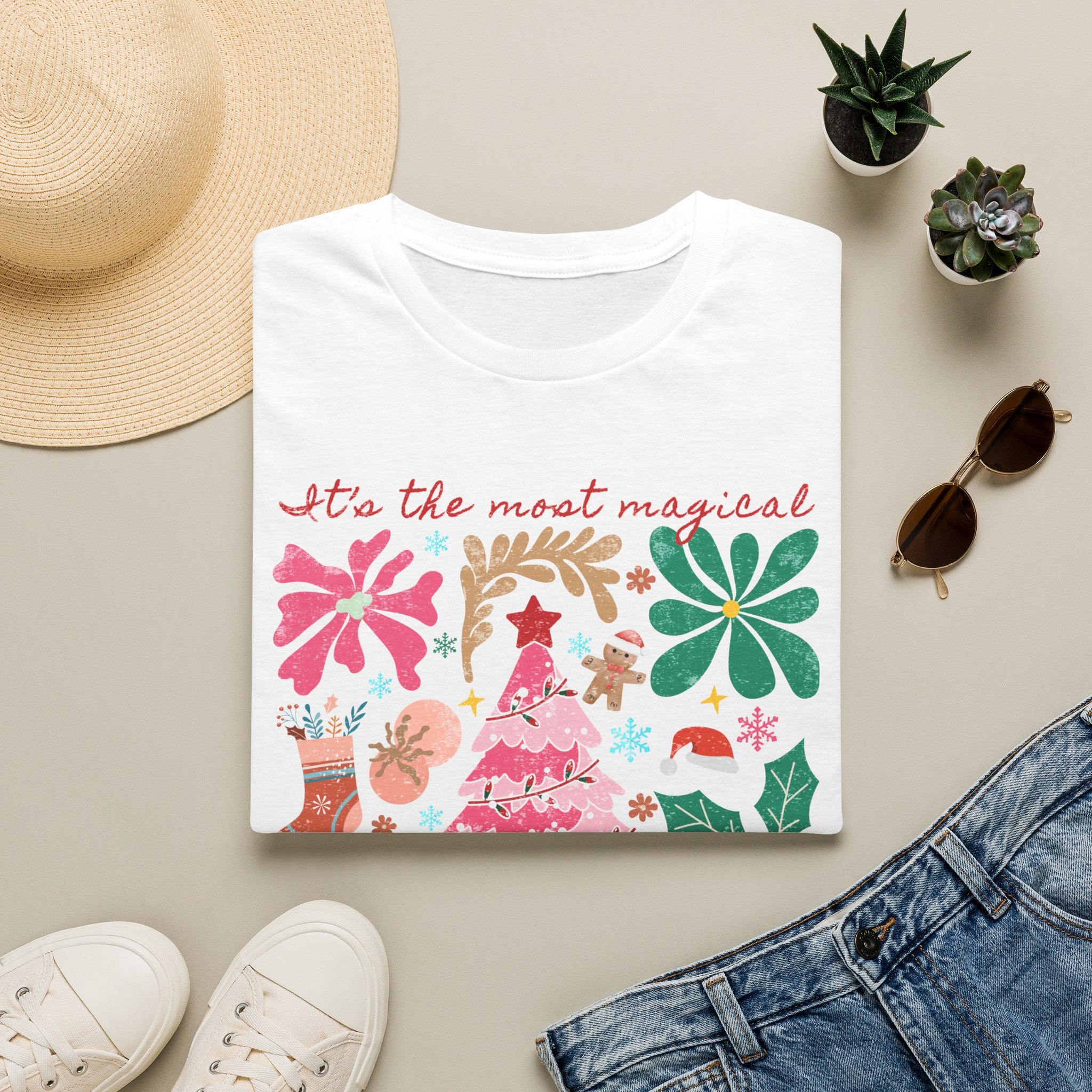 Christmas Tree Tee — "It's the Most Magical Time of the Year" Holiday T-Shirt
