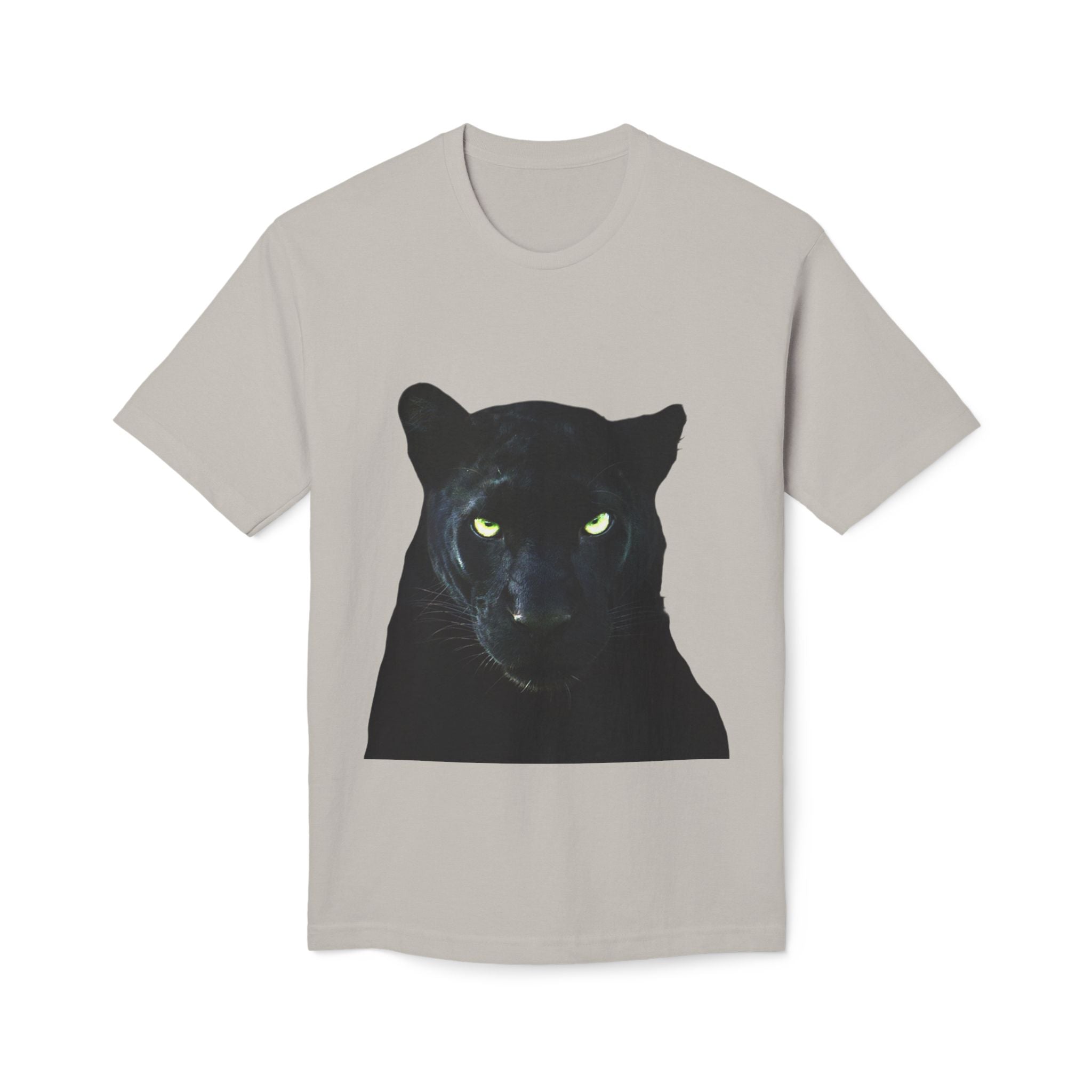 Black Panther Portrait T-Shirt — Bold Cat Graphic Tee