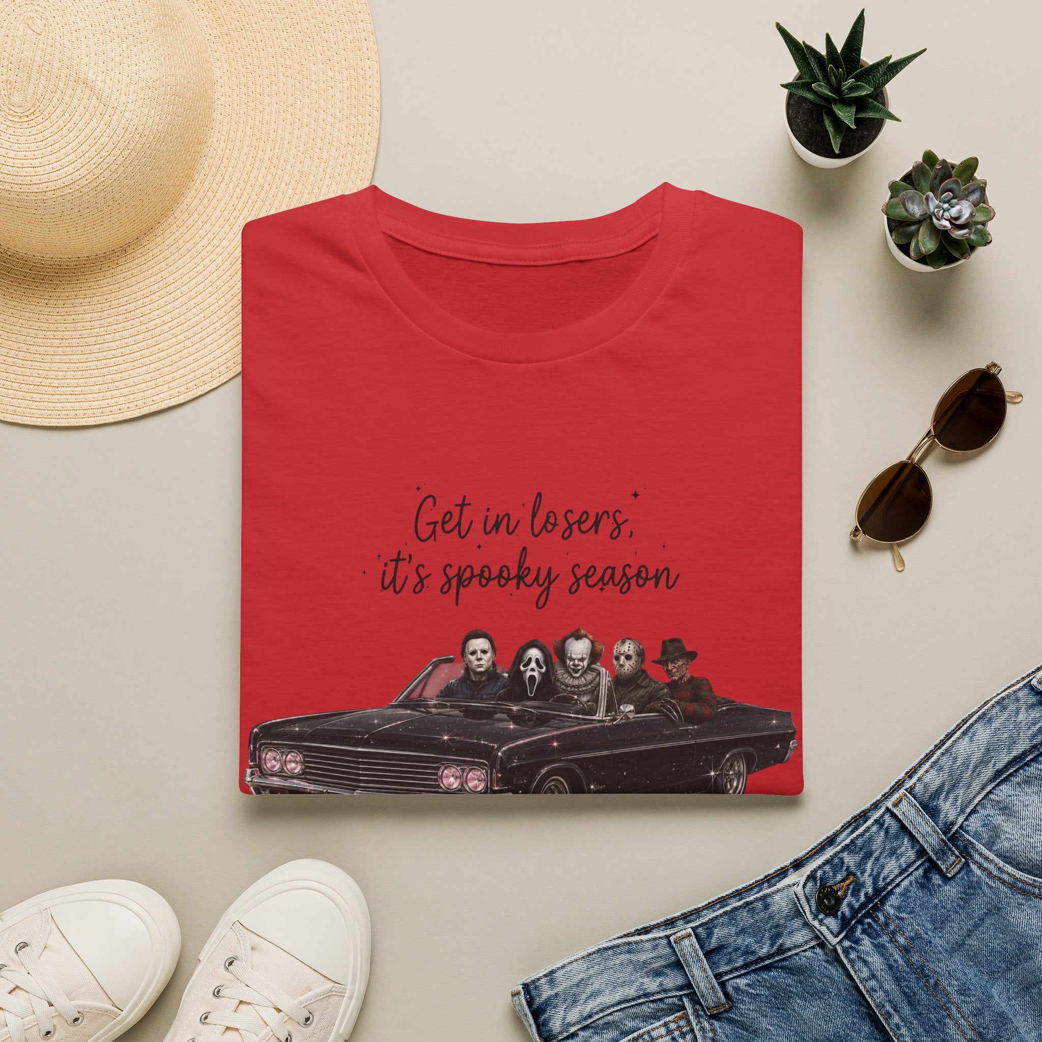 Spooky Season Tee — 'Get in Losers, It's Spooky Season' Halloween T-Shirt