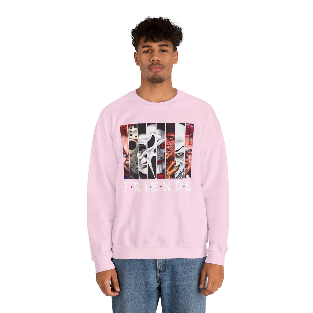 Horror Icons "Friends" Crewneck Sweatshirt