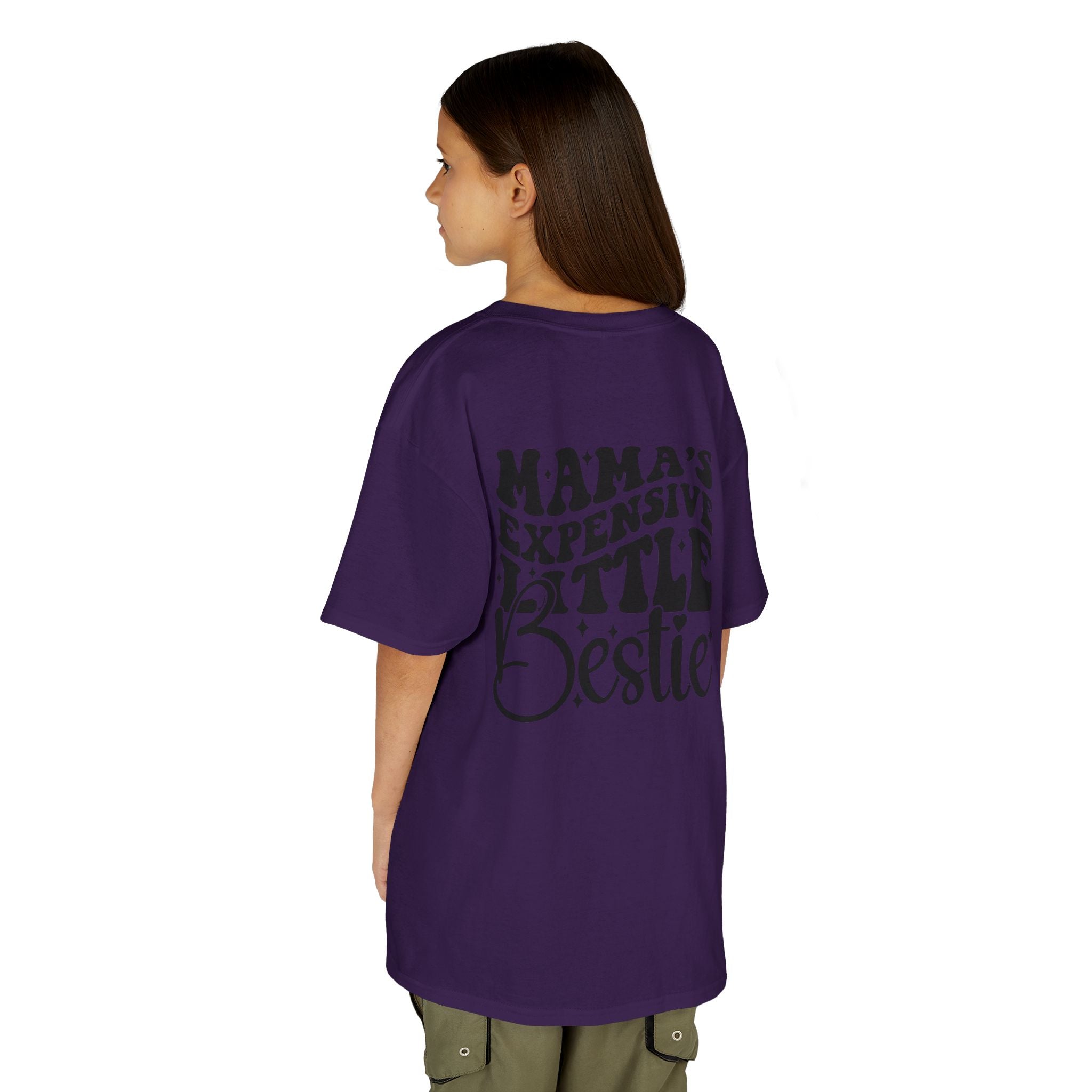 Kids Tee — "Mama’s Expensive Little Bestie" Graphic Shirt