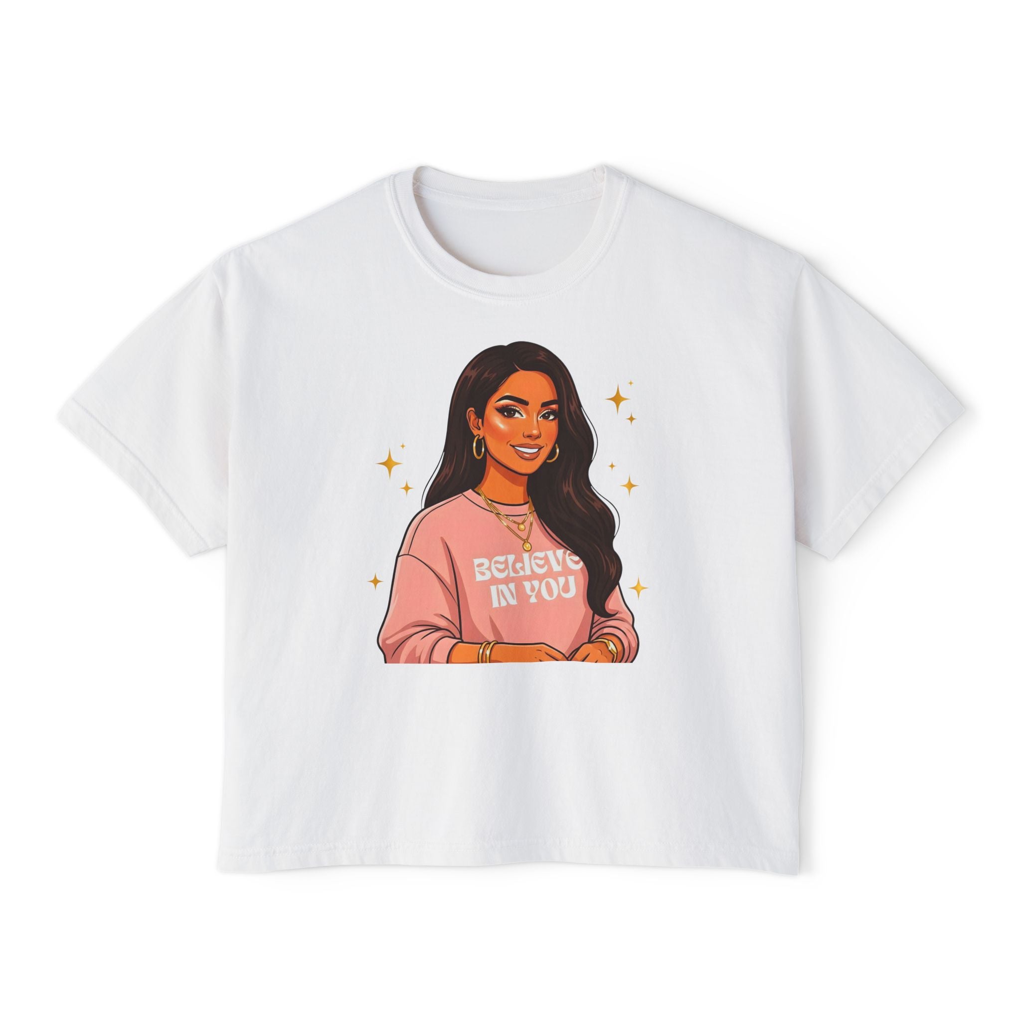 Believe In You Boxy Tee