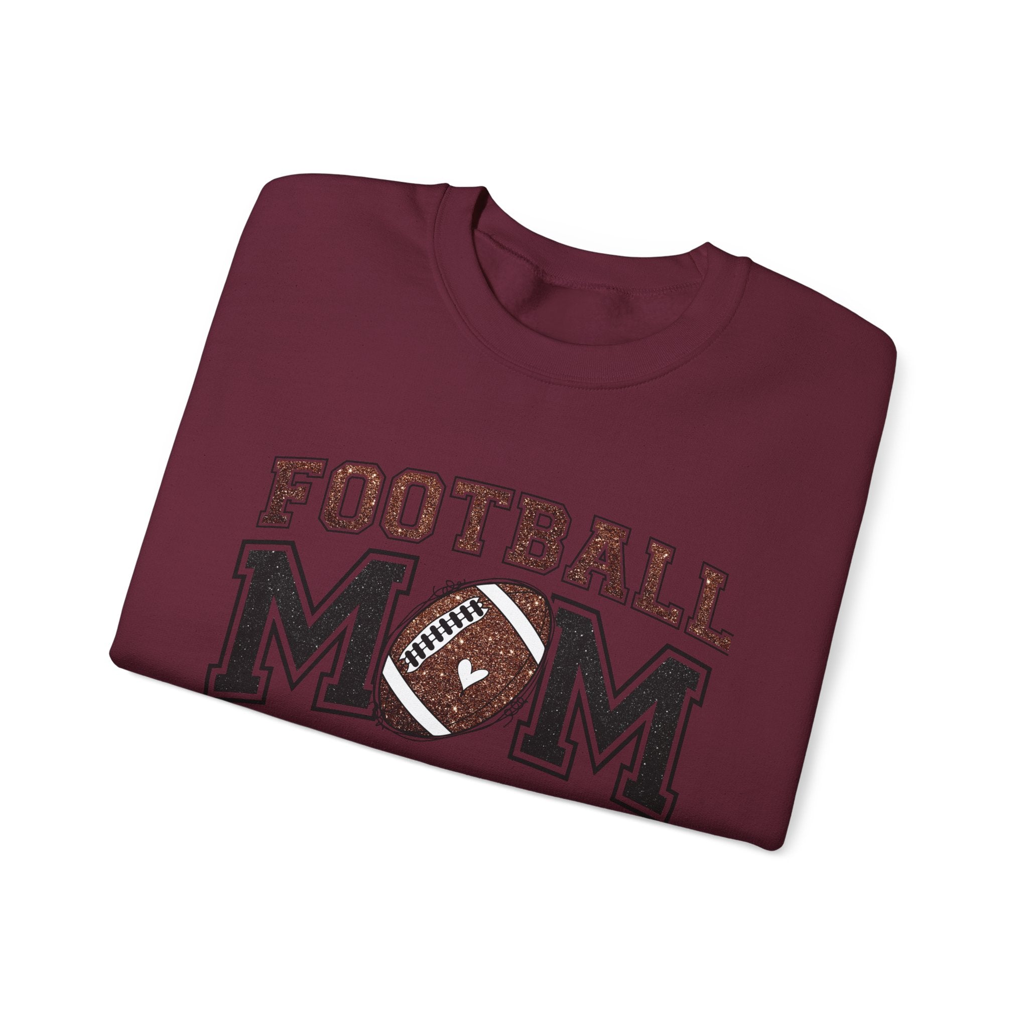 Football Mom Sweatshirt – “Like a Normal Mom But Louder & Prouder” Crewneck
