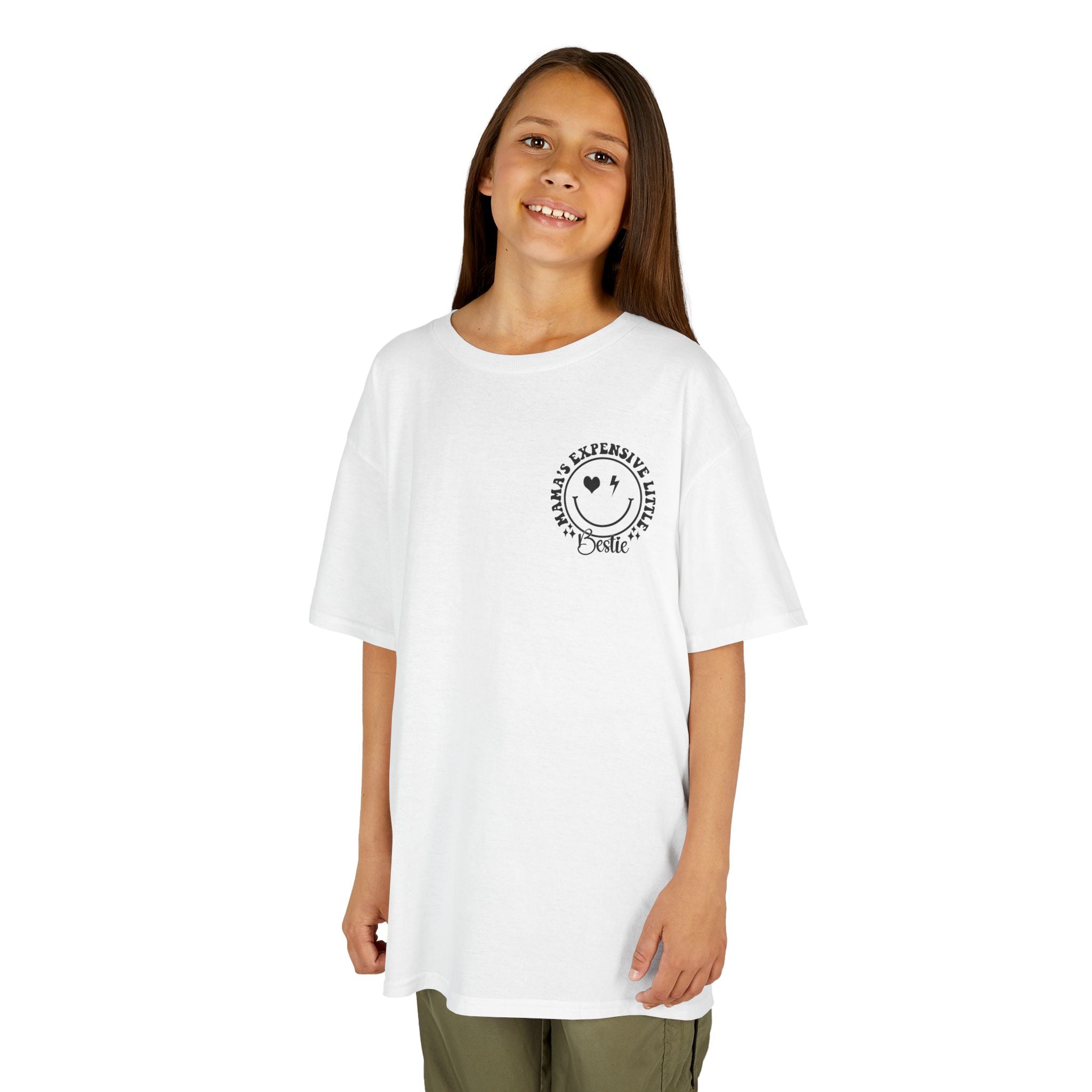 Kids Tee — "Mama’s Expensive Little Bestie" Graphic Shirt