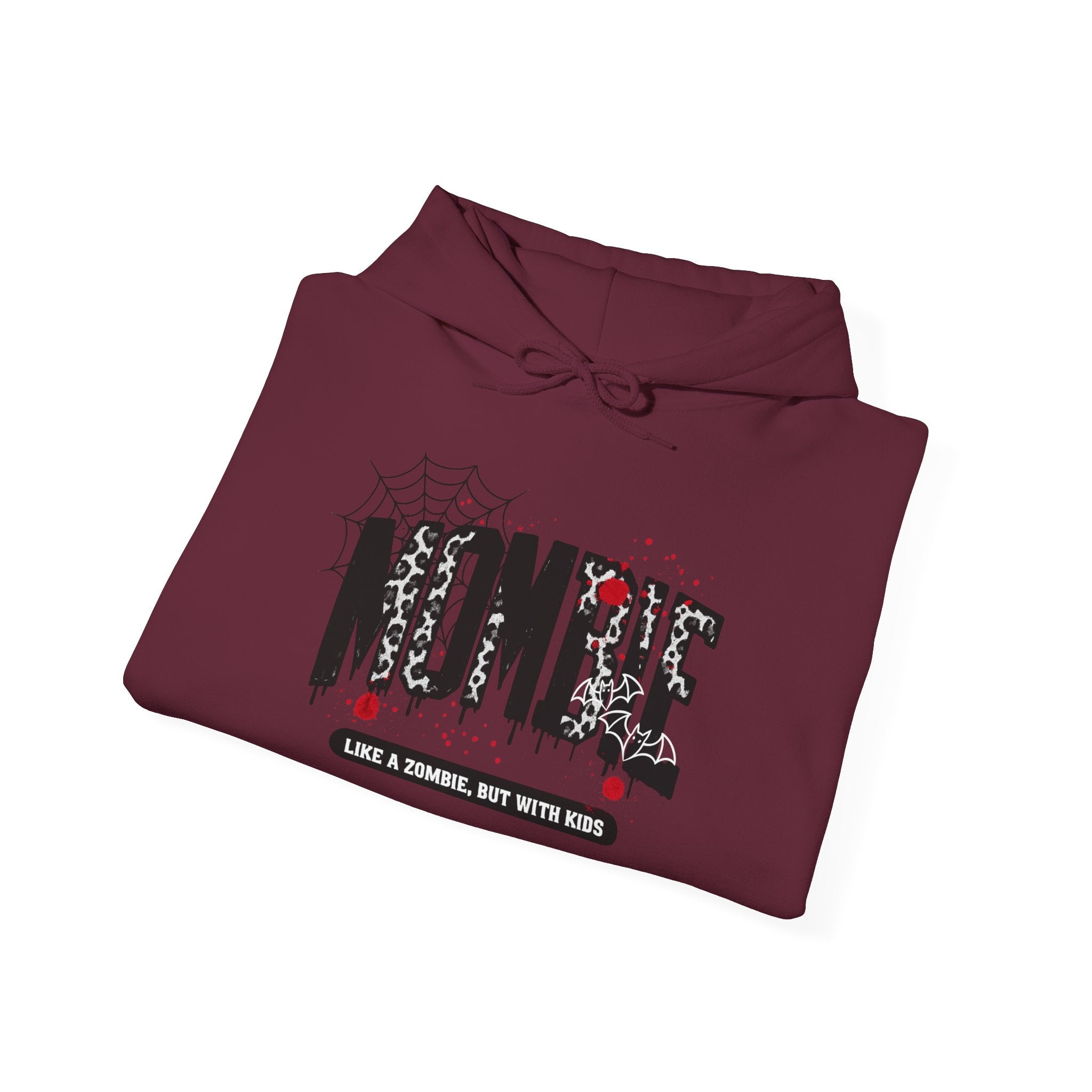 Hoodie - "Nombie" Funny Zombie Dad Hoodie (Like a Zombie, But With Kids)