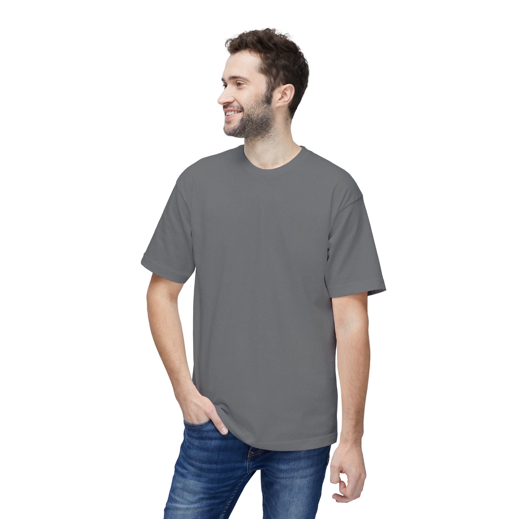 Crown Graphic T-Shirt — Grunge Black Paint Crown Back Print