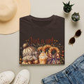 Fall Girl T-Shirt — "Just a girl who loves fall" Pumpkin Sunflower Tee