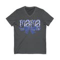 Mama Floral Bow V-Neck Tee — Mothers Day Gift Tee