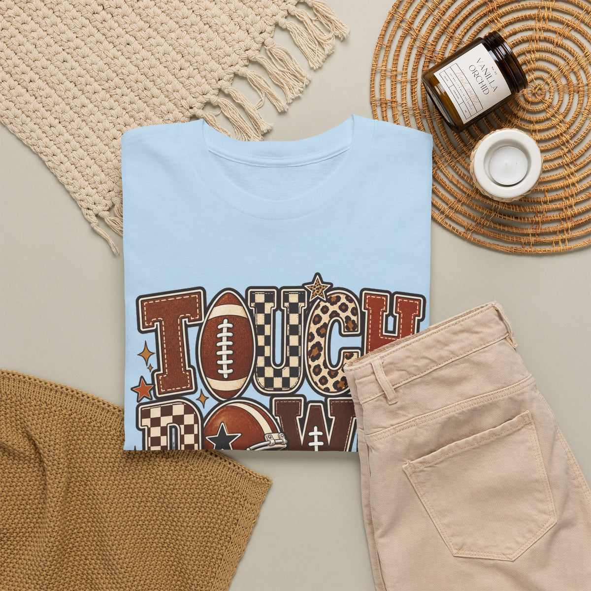 Tough Down Season Football T-Shirt
