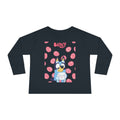 Bluey & Bunny Toddler Long Sleeve Tee — Cute Cartoon Puppy & Bunny Kids Shirt