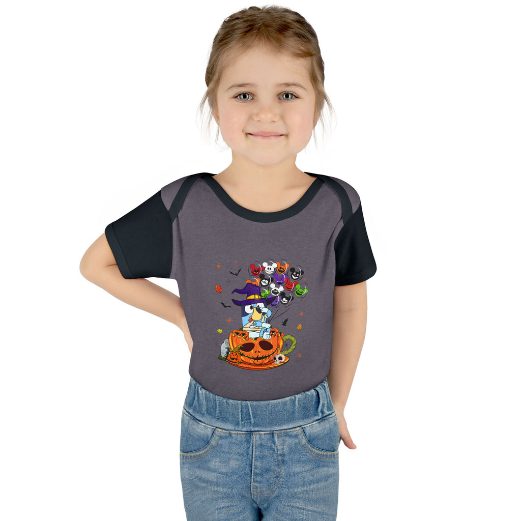 Infant Halloween Witch Pumpkin Bodysuit – Cute Baby Trick-or-Treat Costume