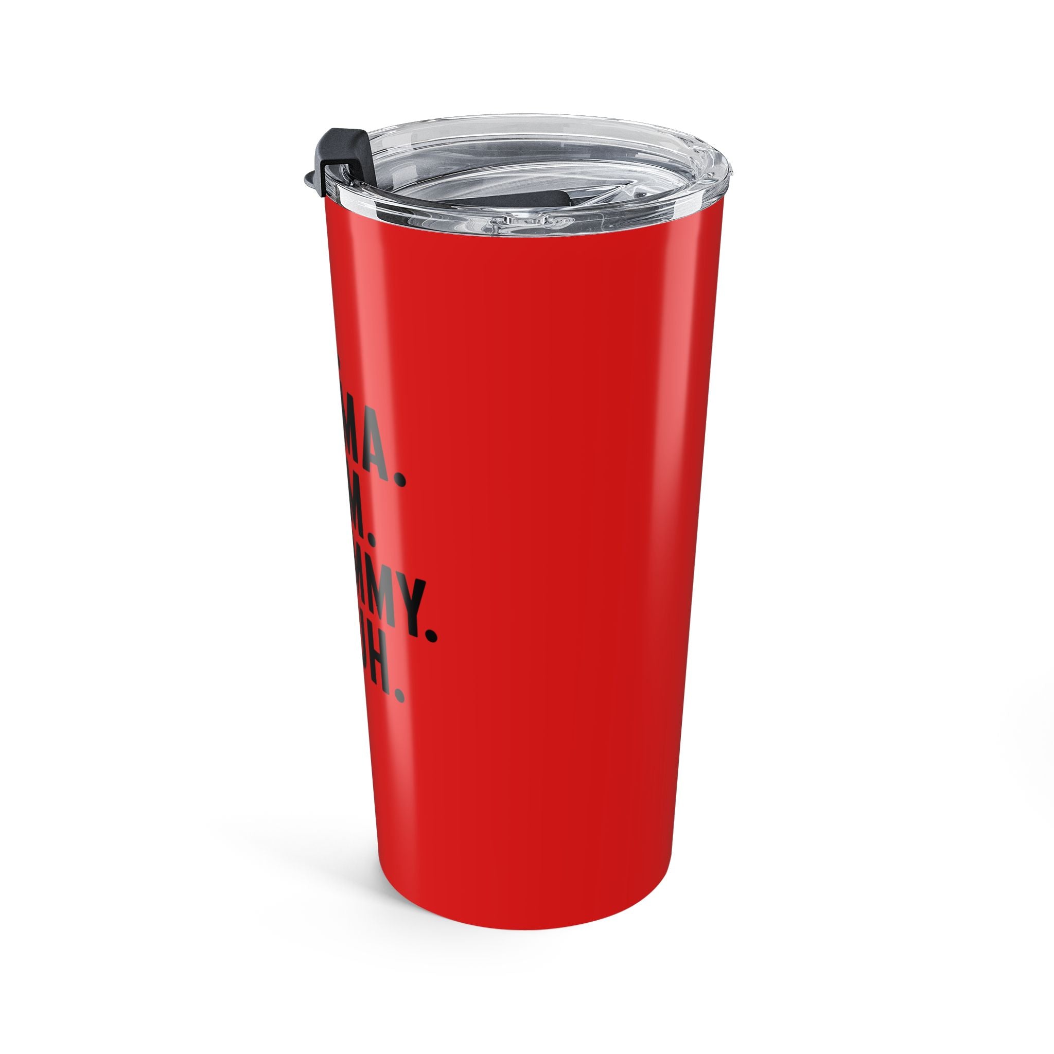 Mommy Bruh 20oz Travel Tumbler – Funny Red Insulated Mom Coffee Cup
